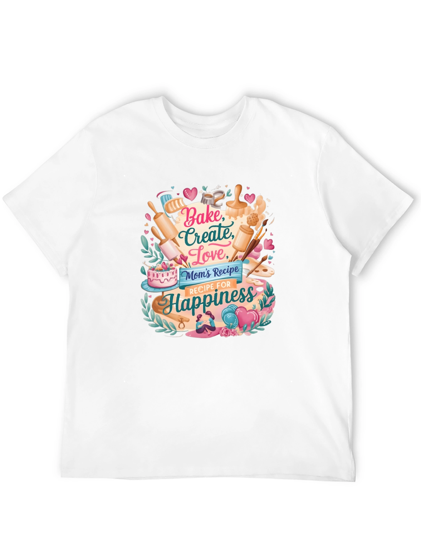 Bake Create Love T-Shirt