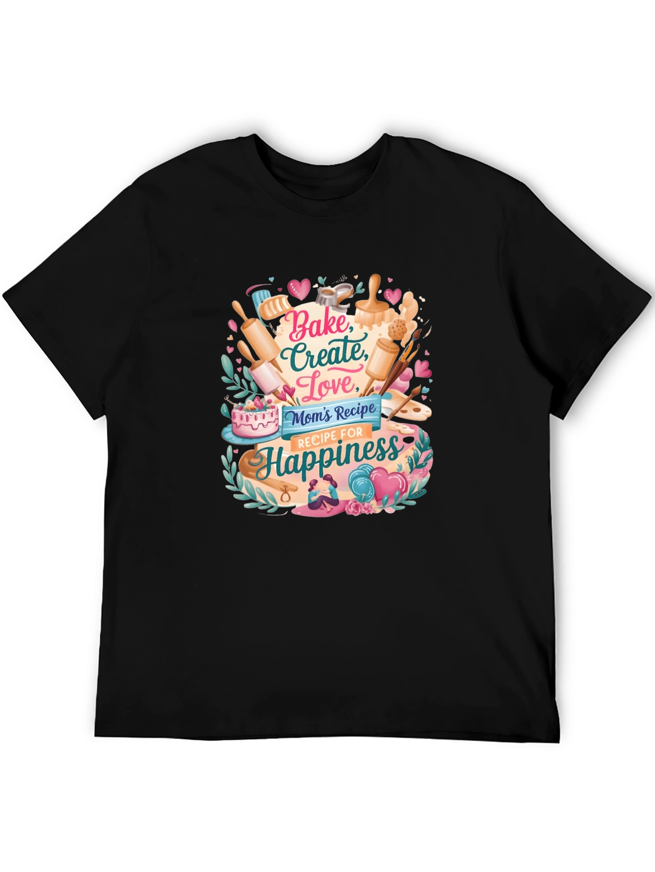 Bake Create Love T-Shirt