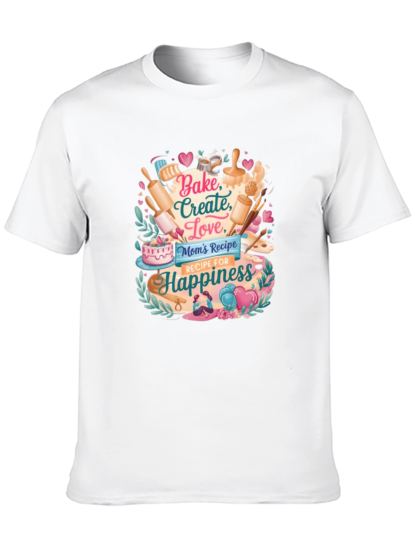 Bake Create Love T-Shirt