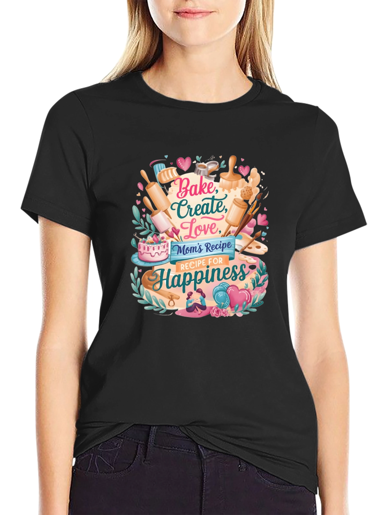 Bake Create Love T-Shirt