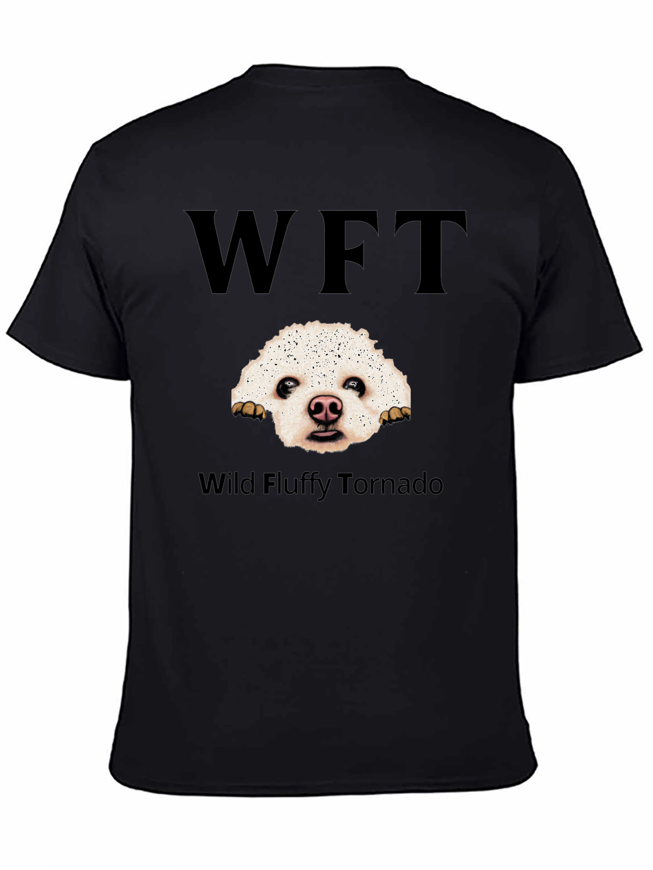 Wild Fluffy Tornado Dog T-Shirt