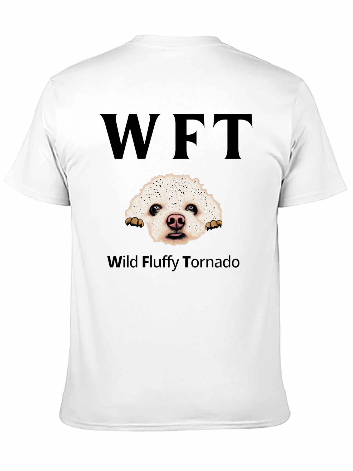 Wild Fluffy Tornado Dog T-Shirt