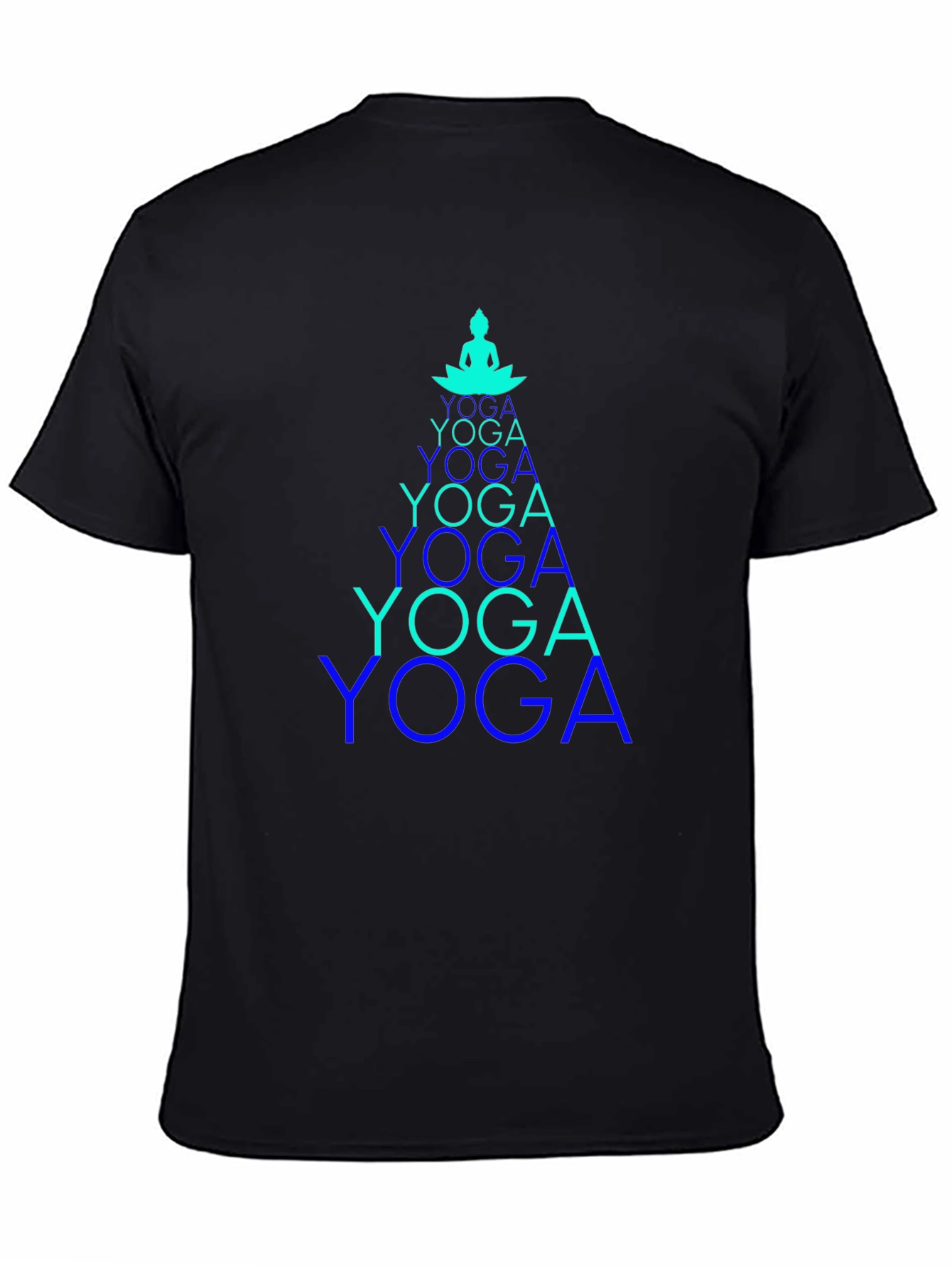 Yoga Pose Tee - Meditative Design