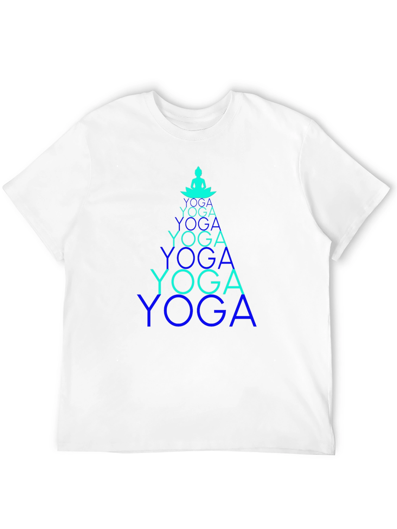 Yoga Pose Tee - Meditative Design