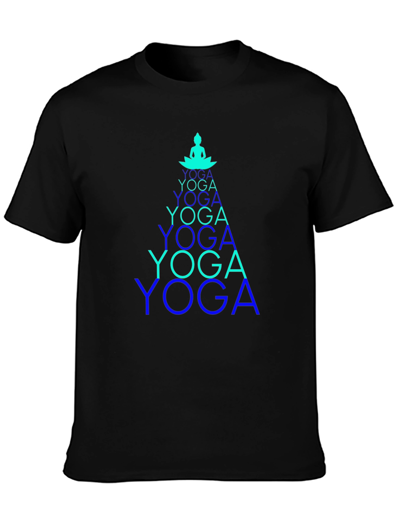 Yoga Pose Tee - Meditative Design
