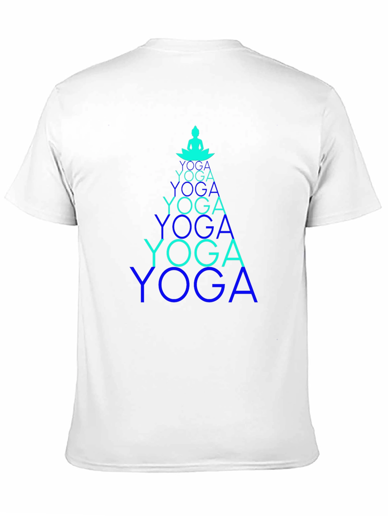 Yoga Pose Tee - Meditative Design