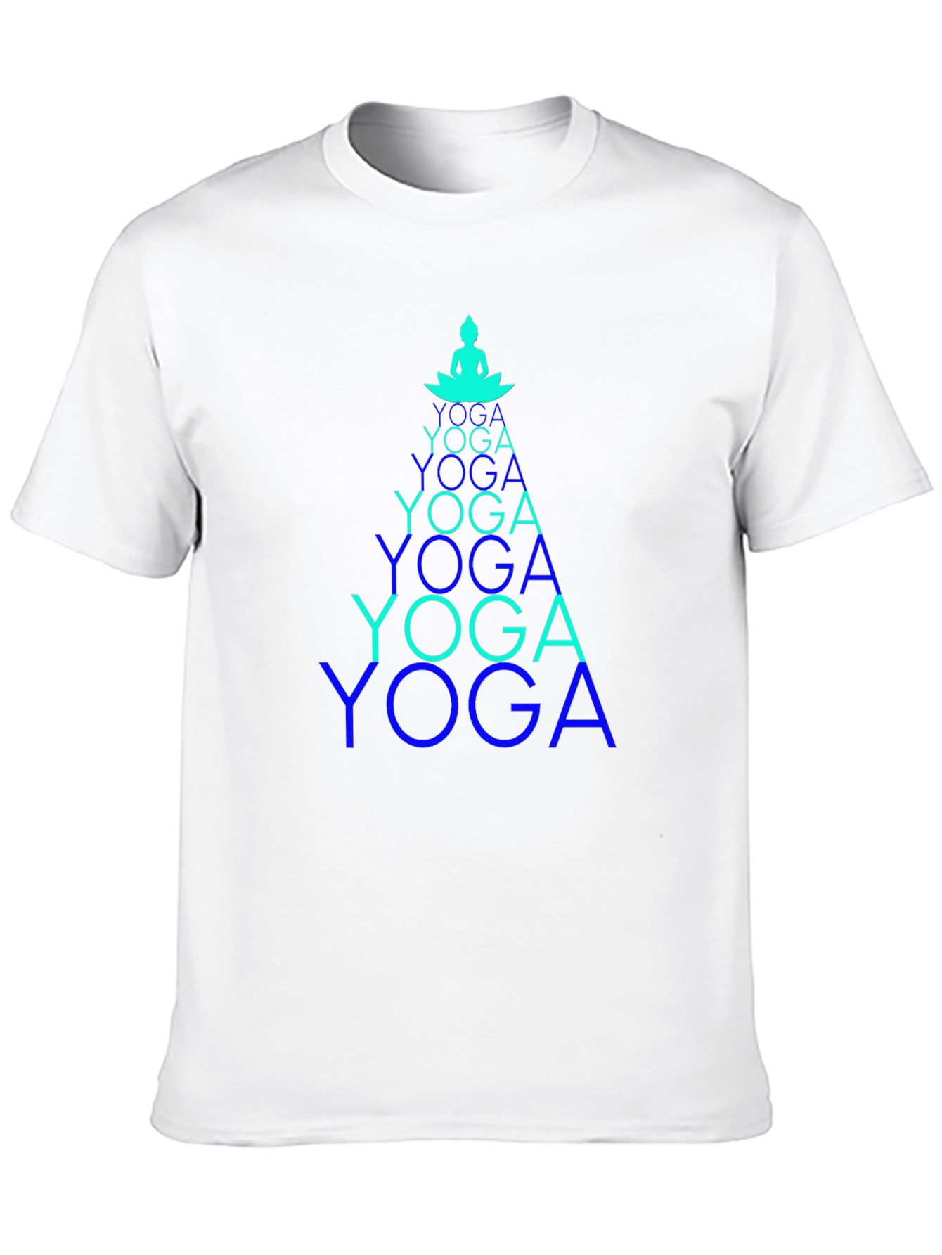 Yoga Pose Tee - Meditative Design
