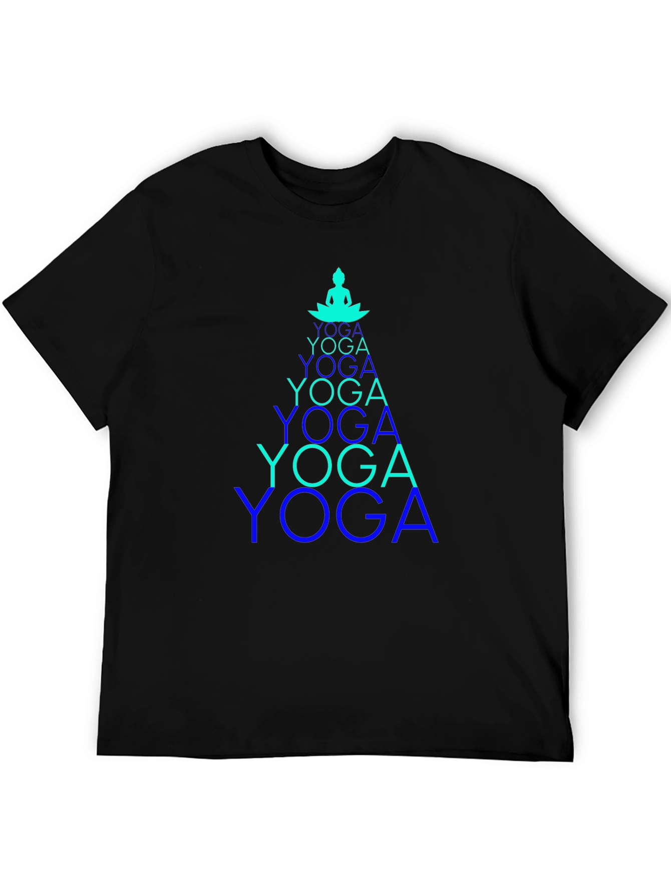 Yoga Pose Tee - Meditative Design