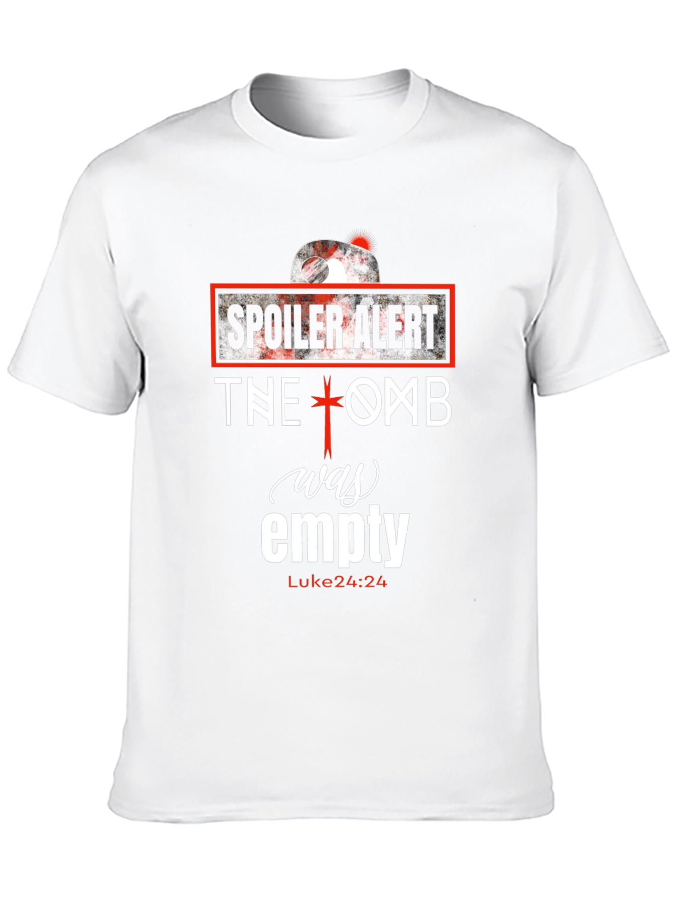 Spoiler Alert Tomb Empty Christian T-Shirt