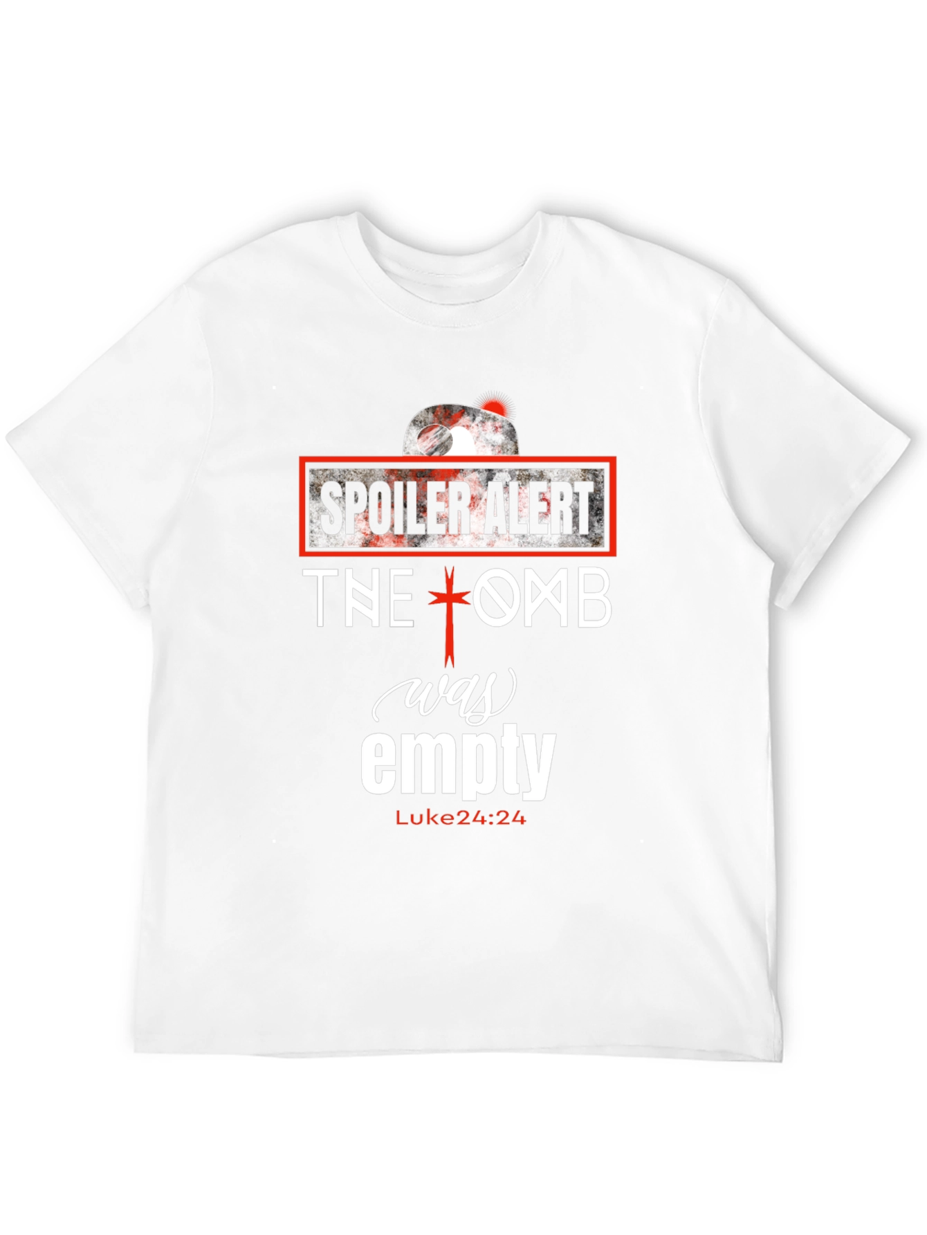 Spoiler Alert Tomb Empty Christian T-Shirt