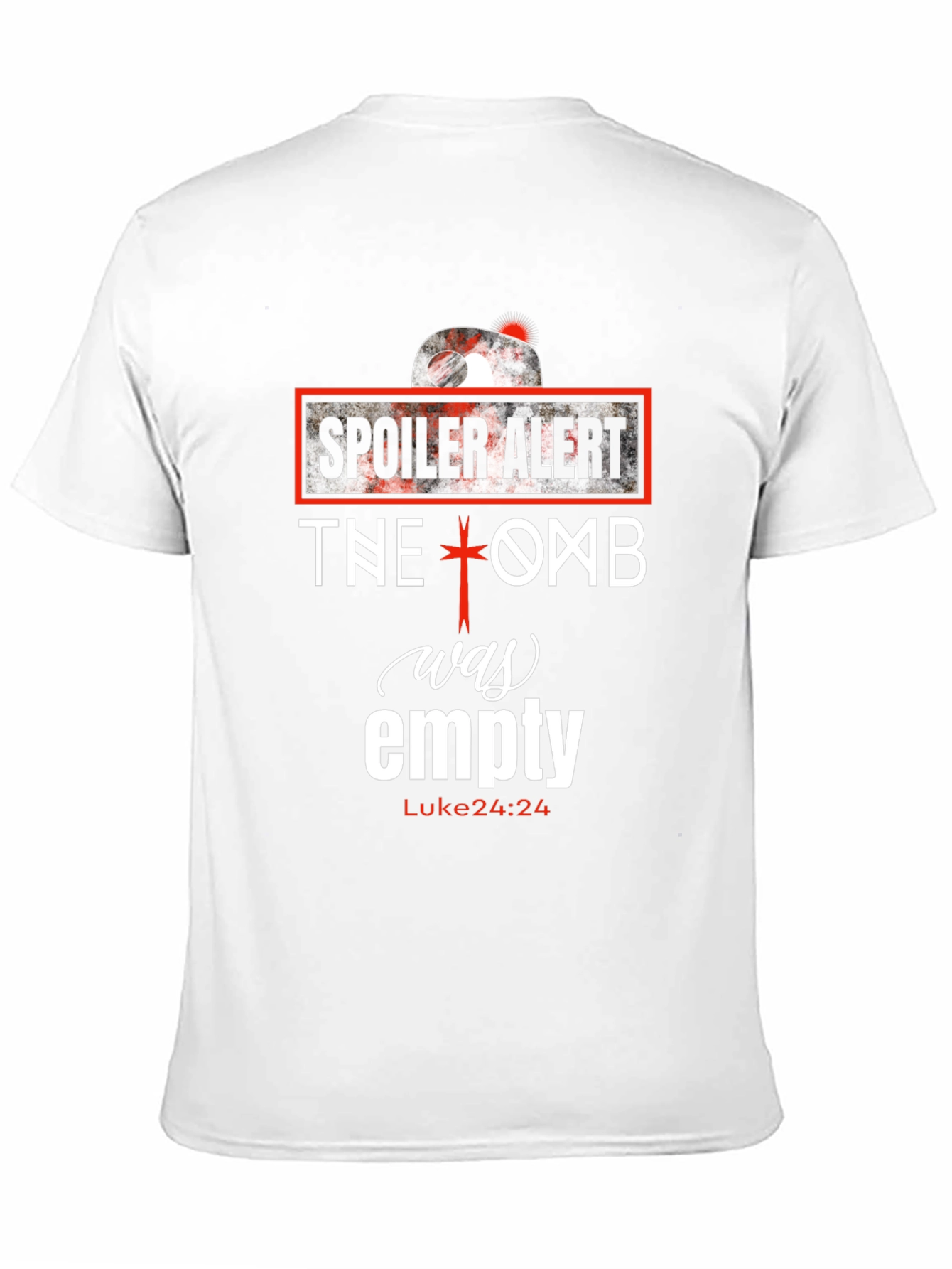 Spoiler Alert Tomb Empty Christian T-Shirt