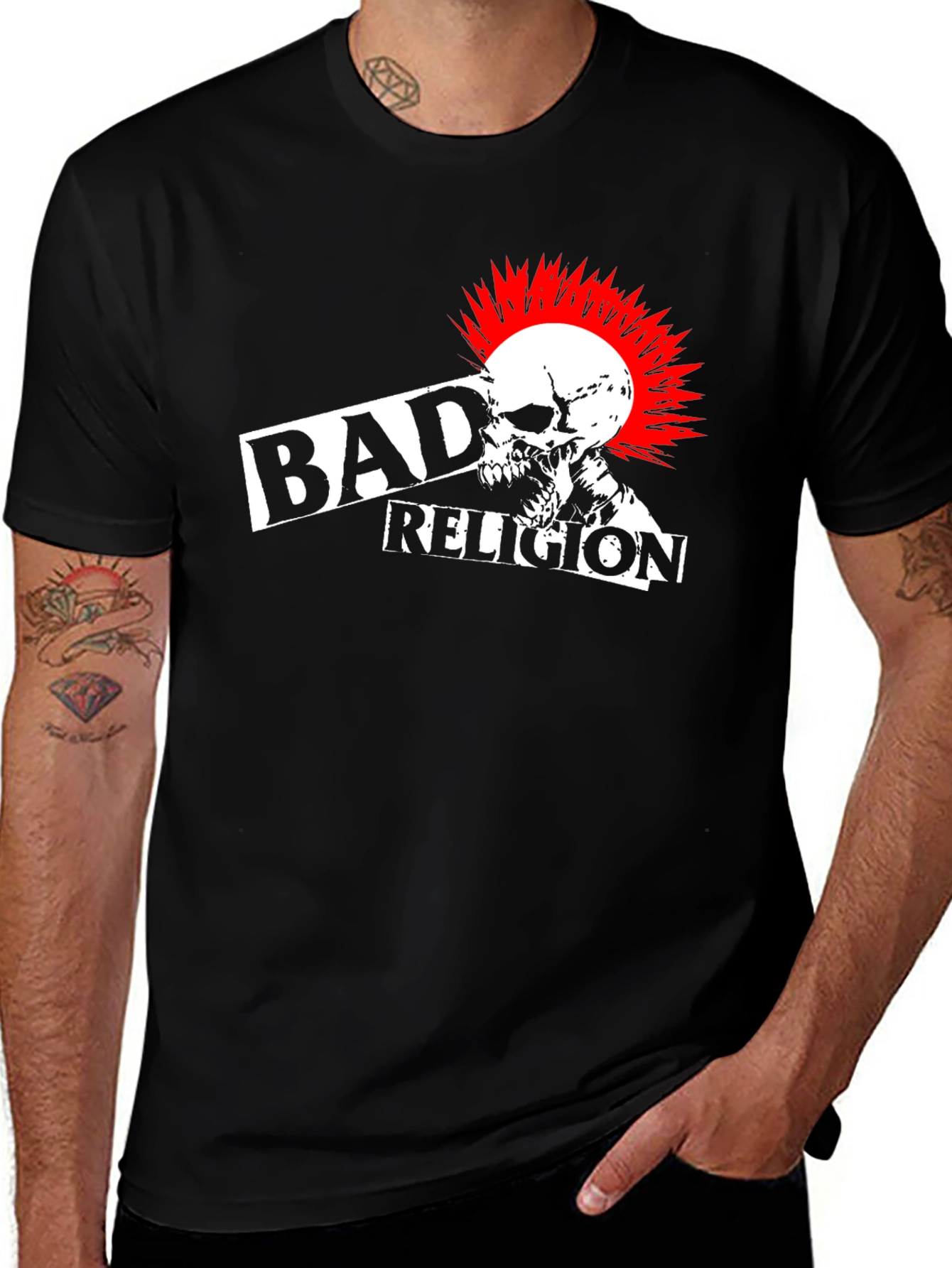 Bad Religion Punk Rock T-Shirt - Black