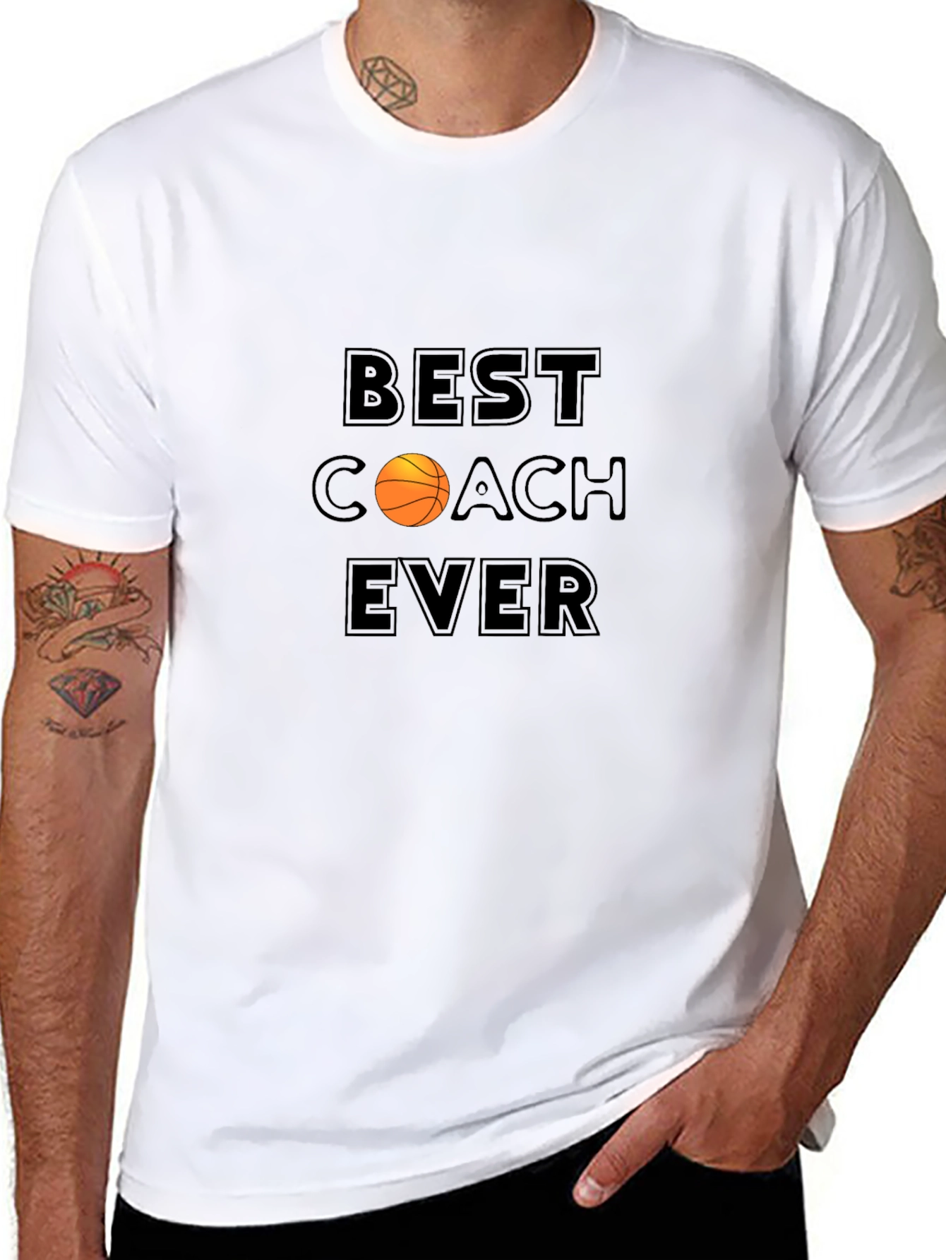 Best Coach Ever Basketball T-Shirt