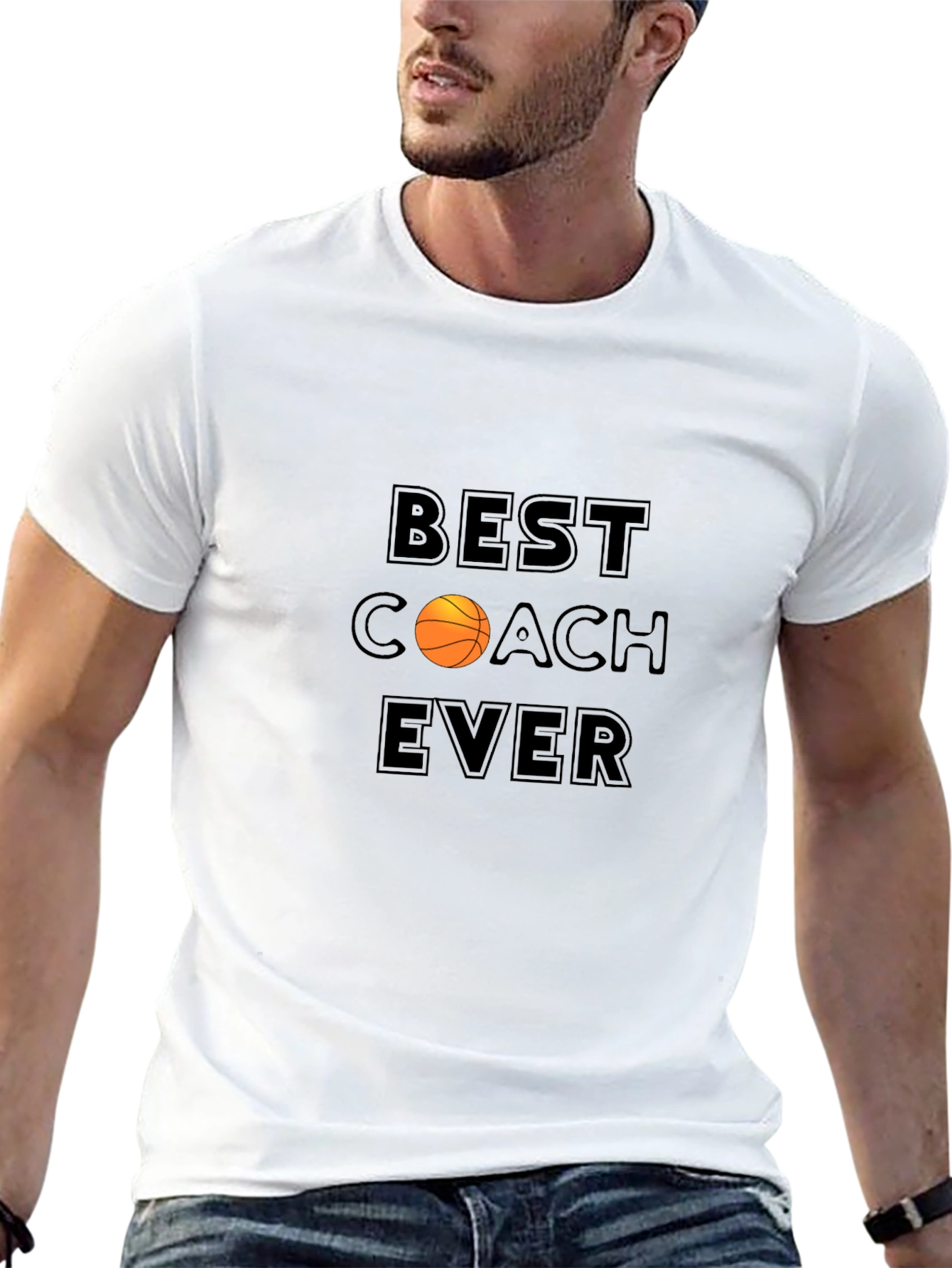 Best Coach Ever Basketball T-Shirt