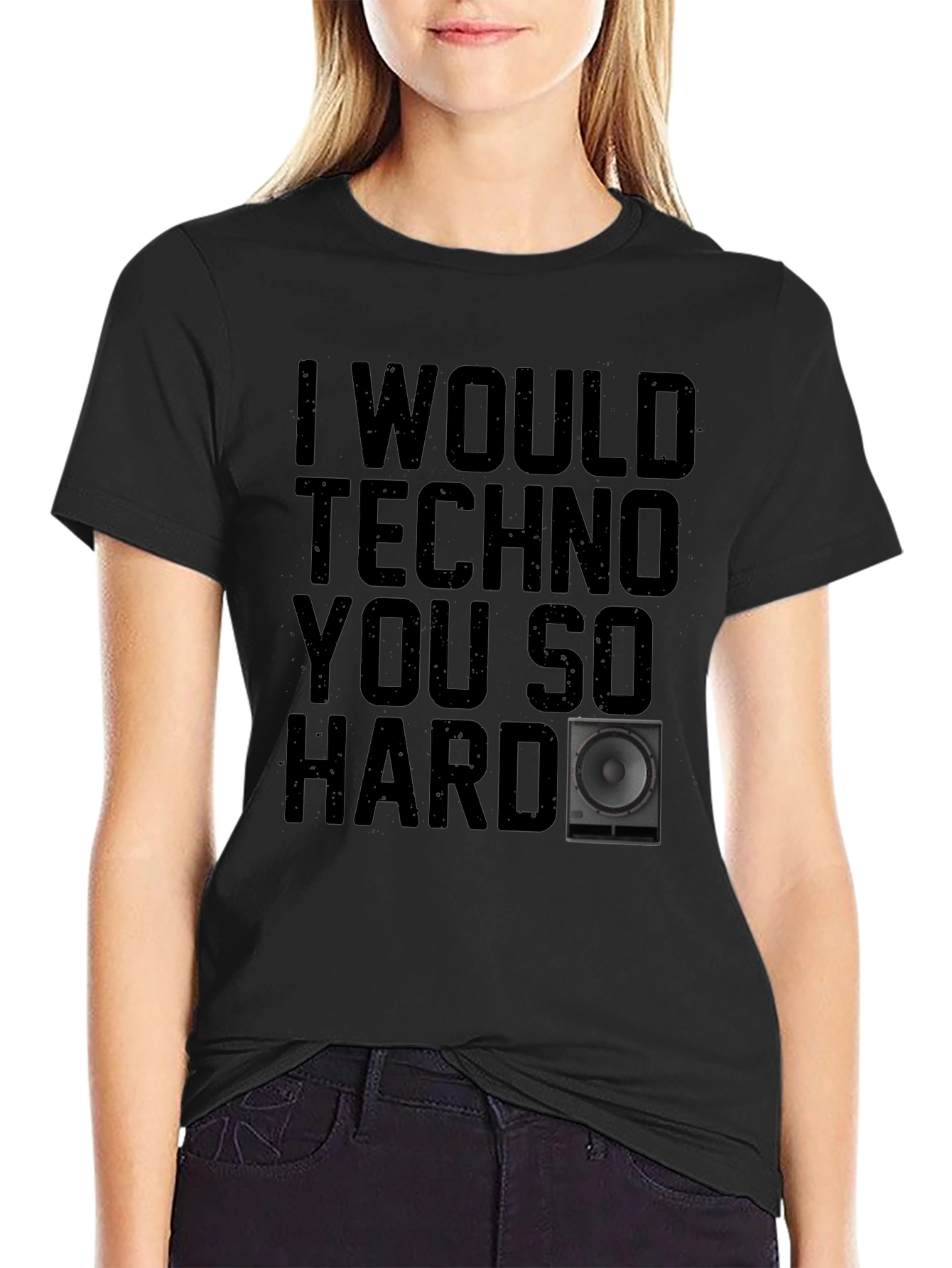 Techno Hard Graphic Tee