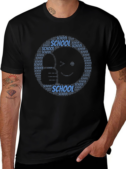 School Word Art T-Shirt