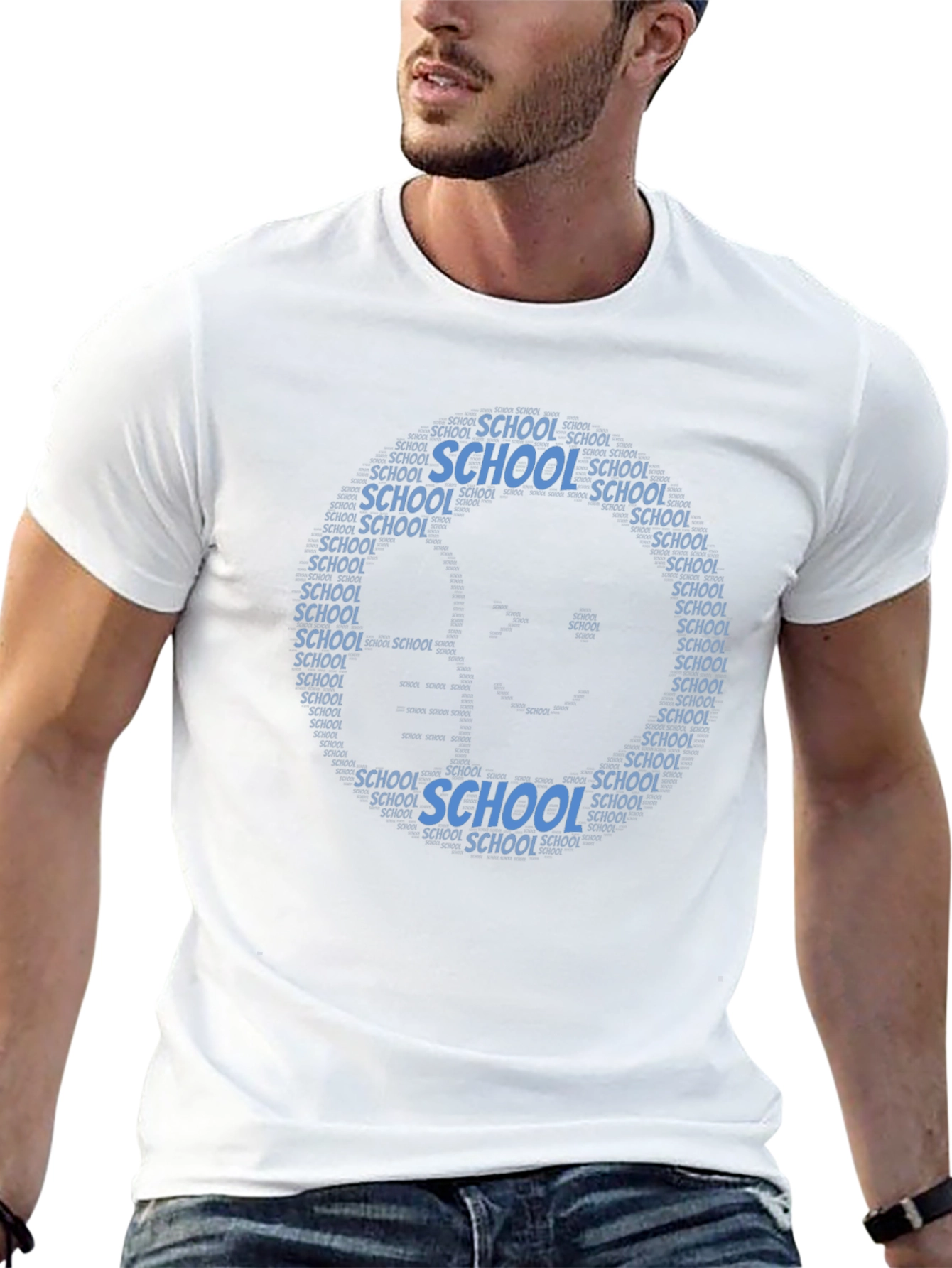 School Word Art T-Shirt