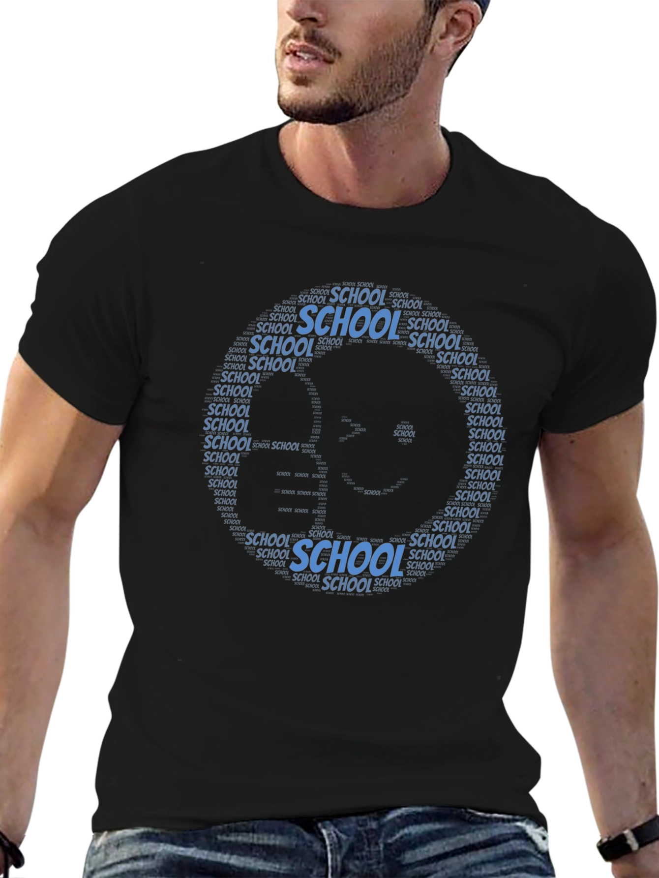 School Word Art T-Shirt