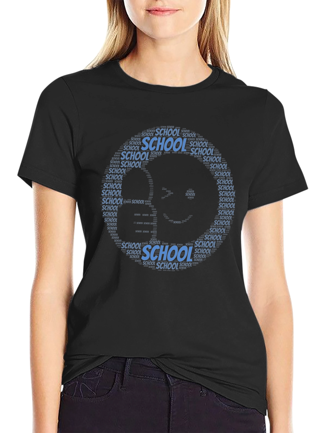 School Word Art T-Shirt