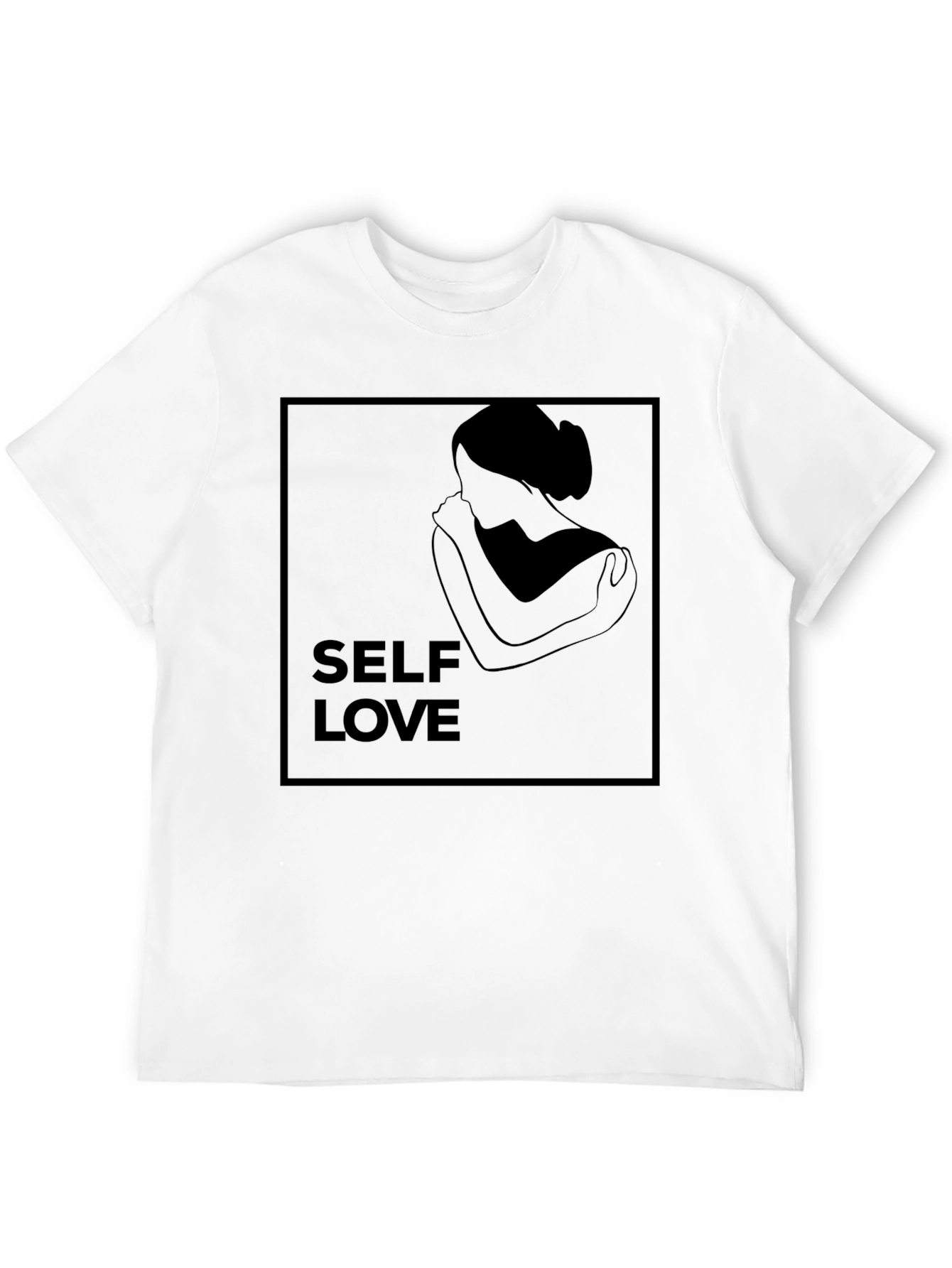 Self Love Black Graphic Tee Shirt
