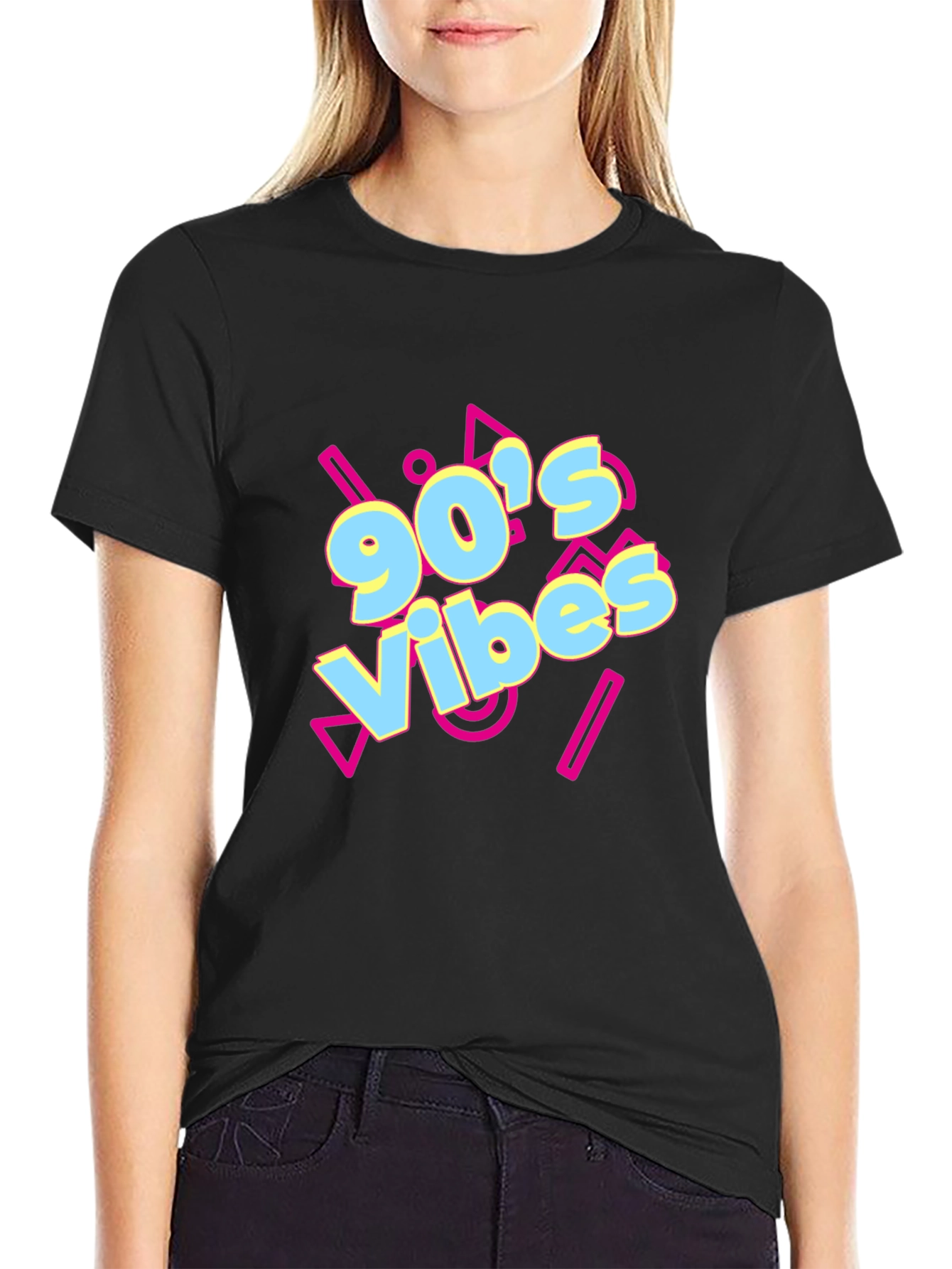 90s Vibes Graphic Tee - Retro Style