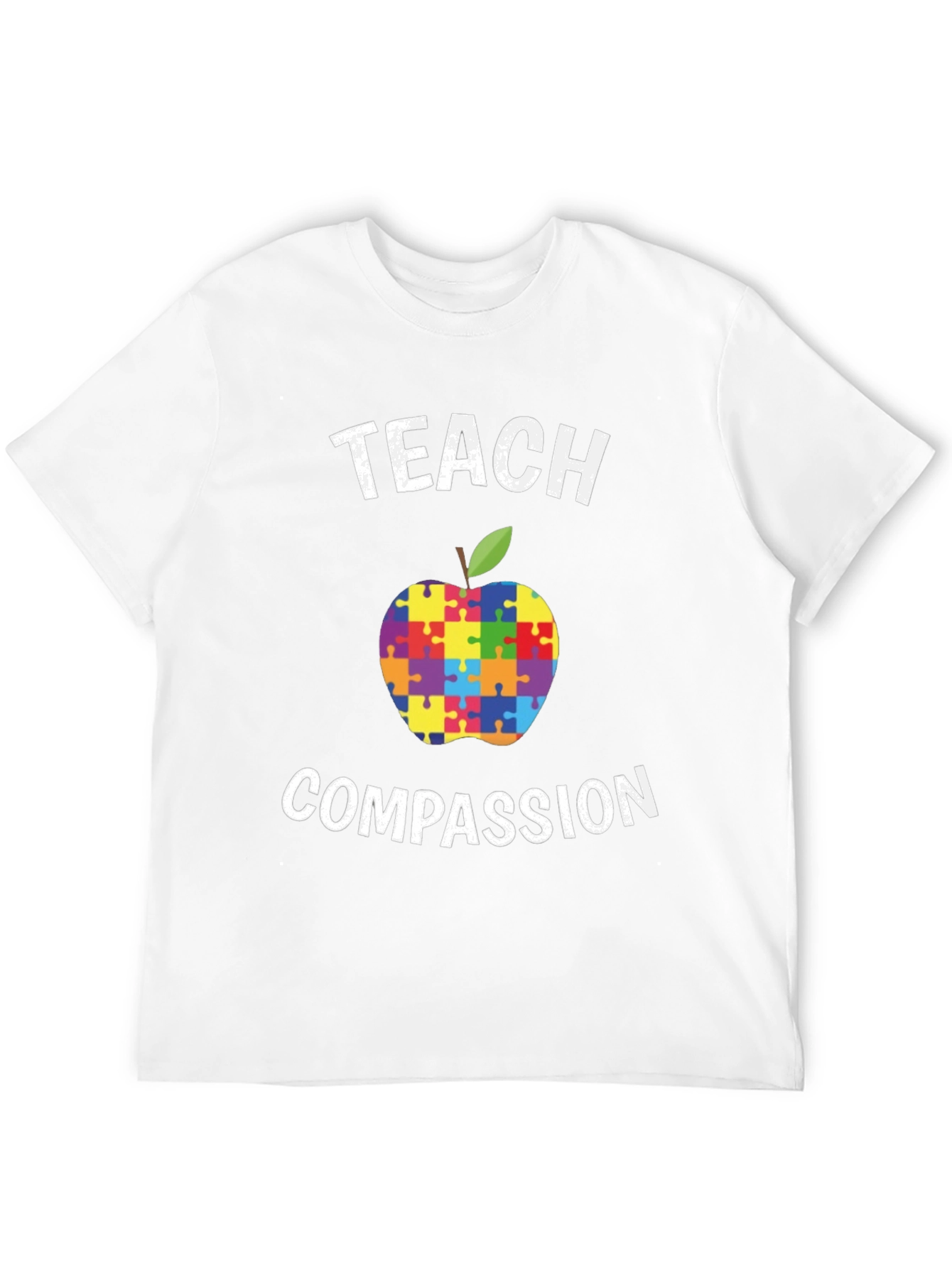 Teach Compassion Autism Awareness T-Shirt