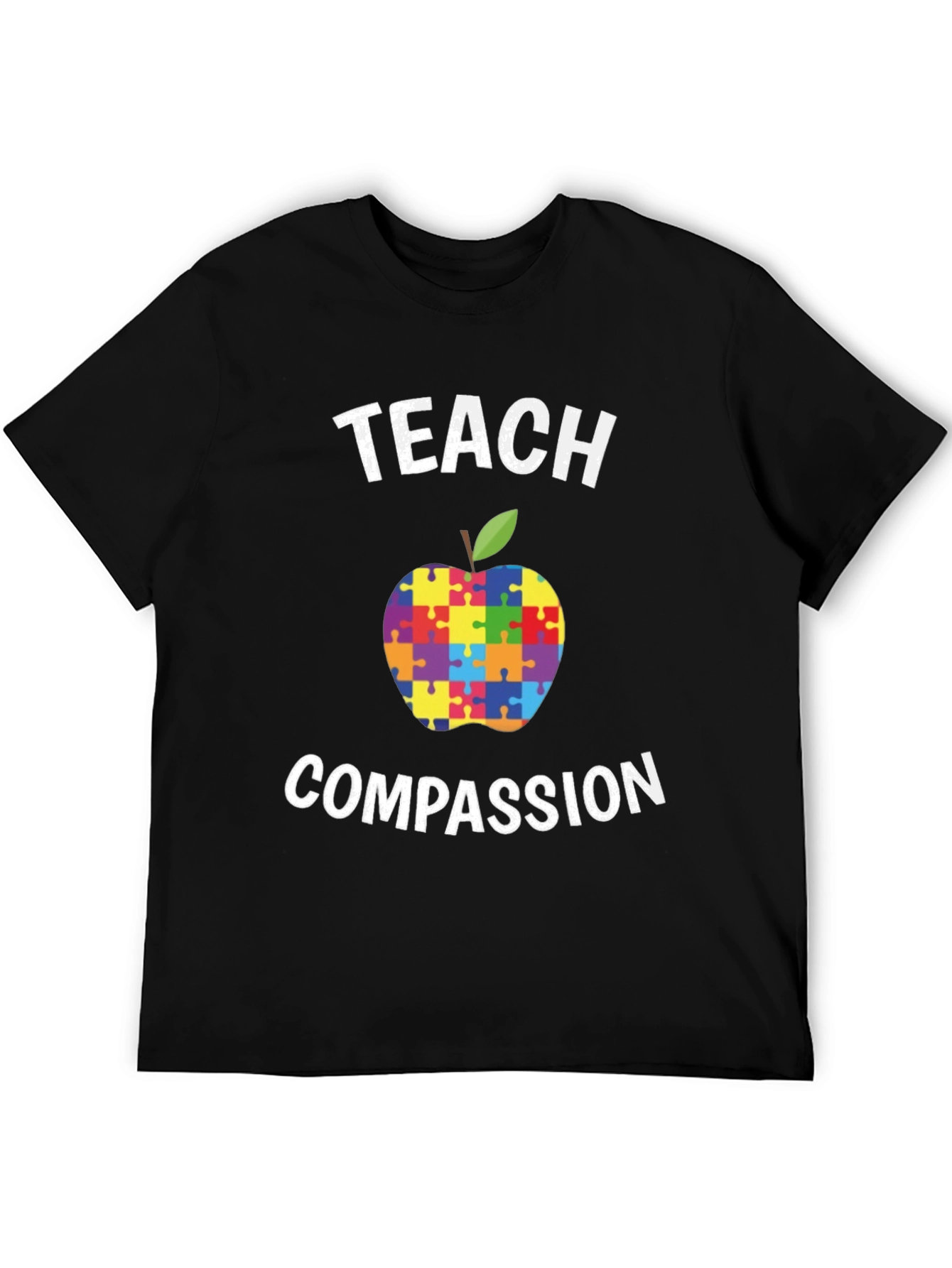 Teach Compassion Autism Awareness T-Shirt
