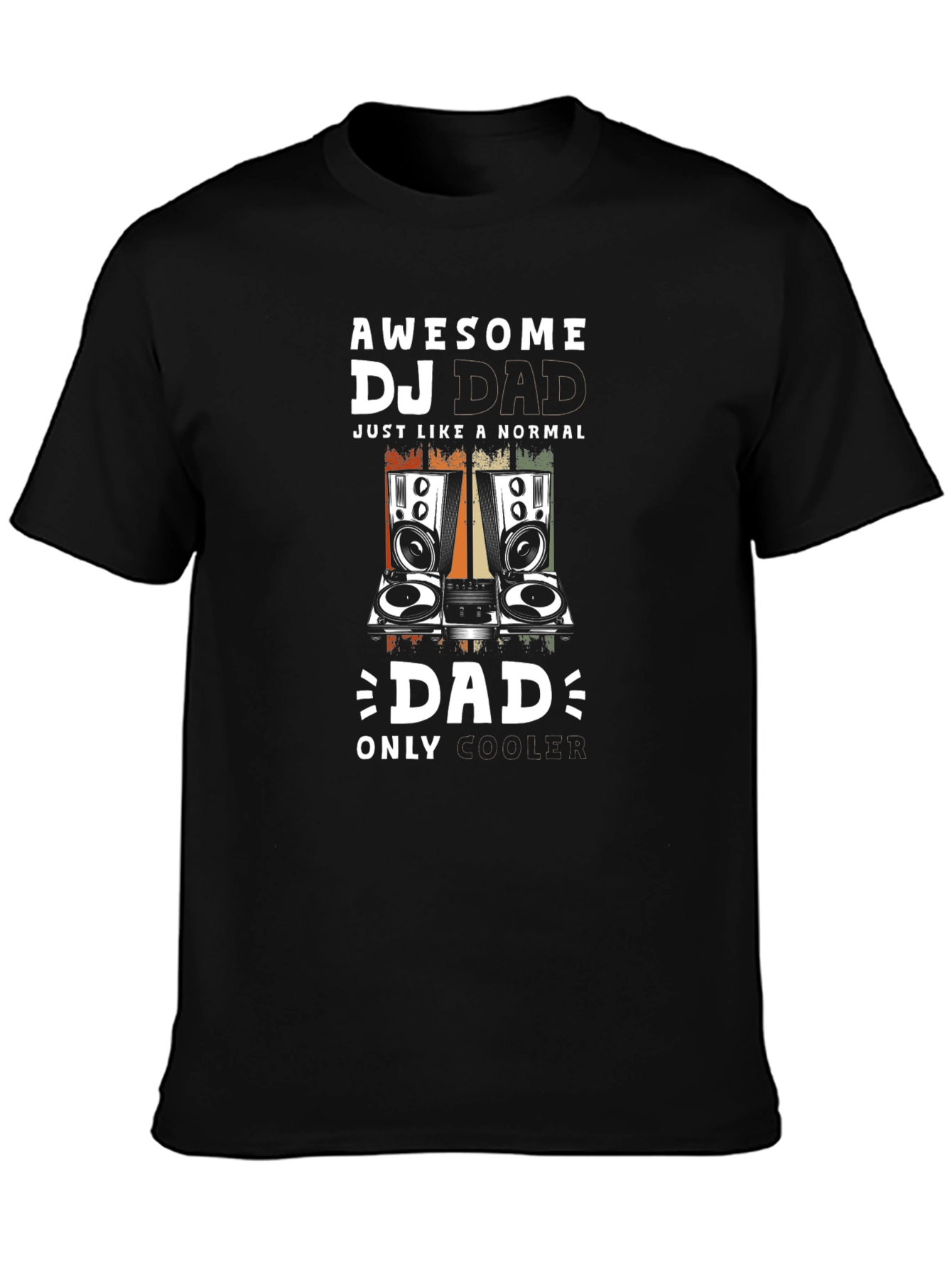Awesome DJ Dad Graphic T-Shirt