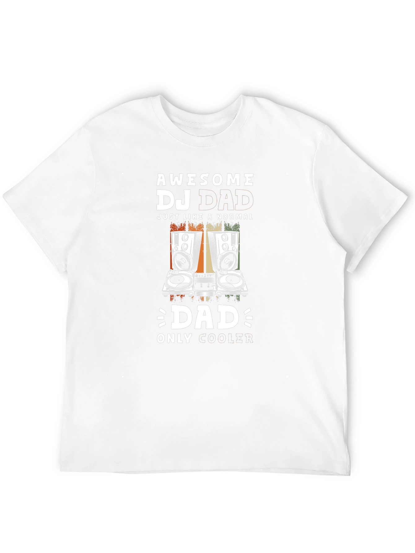 Awesome DJ Dad Graphic T-Shirt