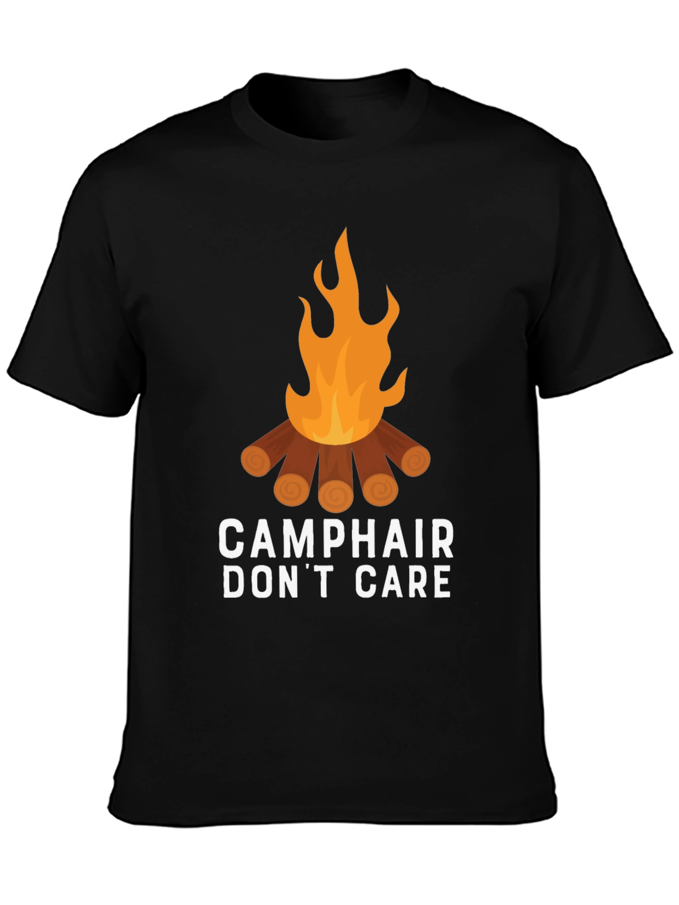 Camp Hair Dont Care Graphic Tee