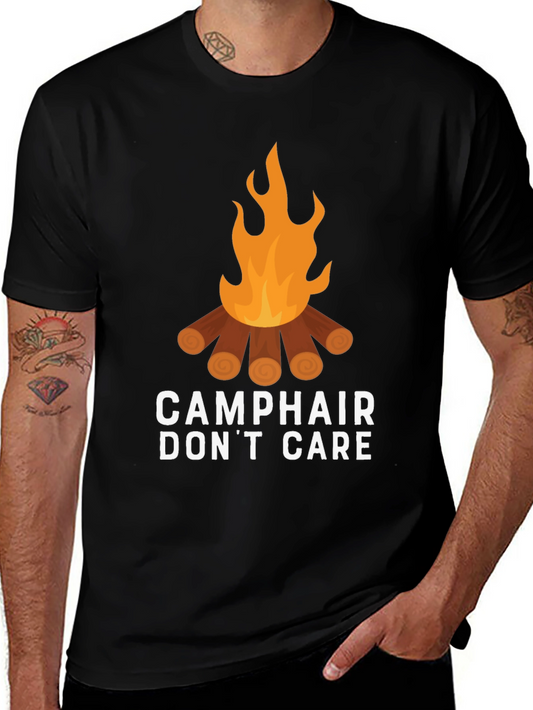 Camp Hair Dont Care Graphic Tee