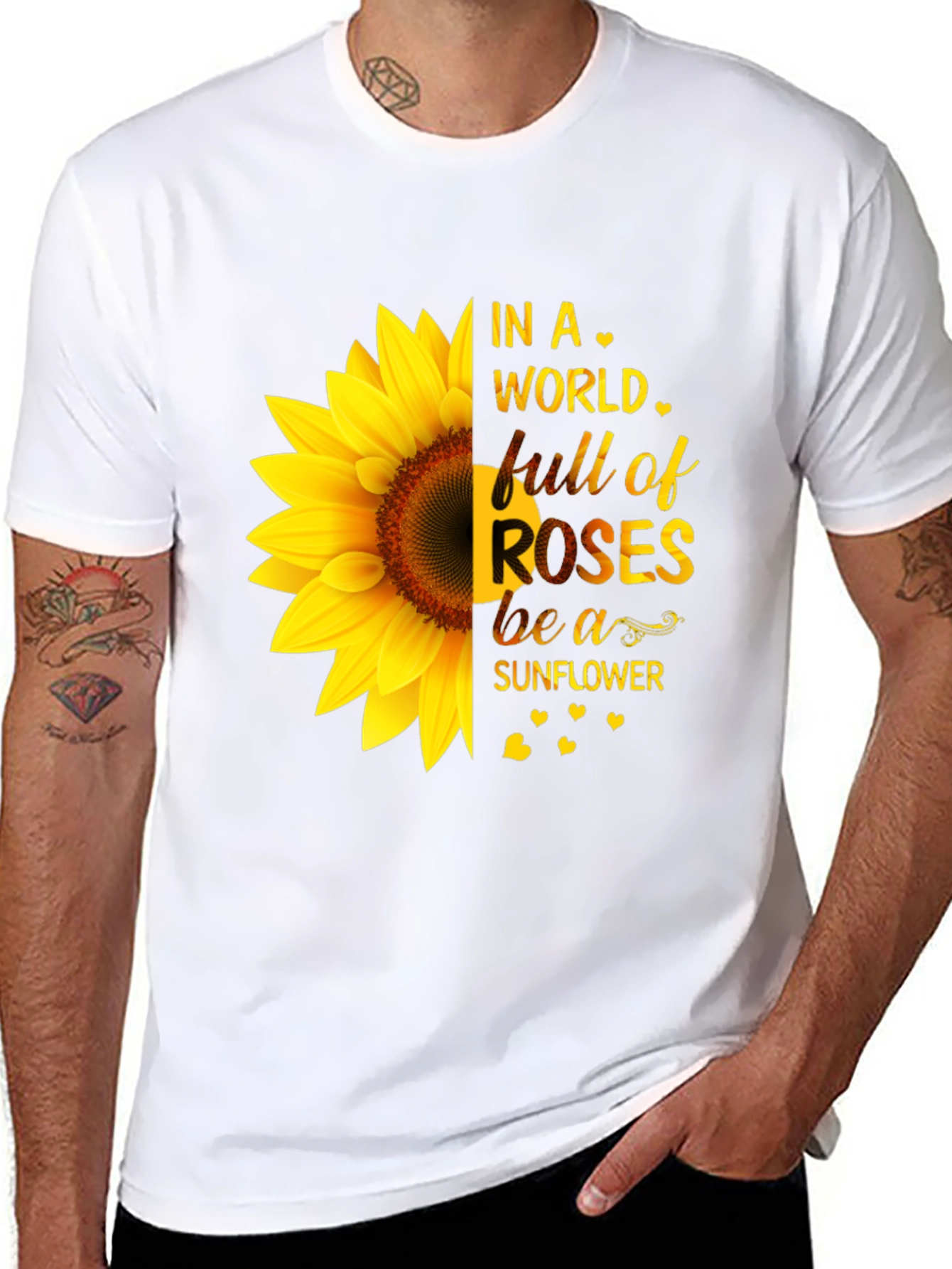 Be a Sunflower Graphic T-Shirt