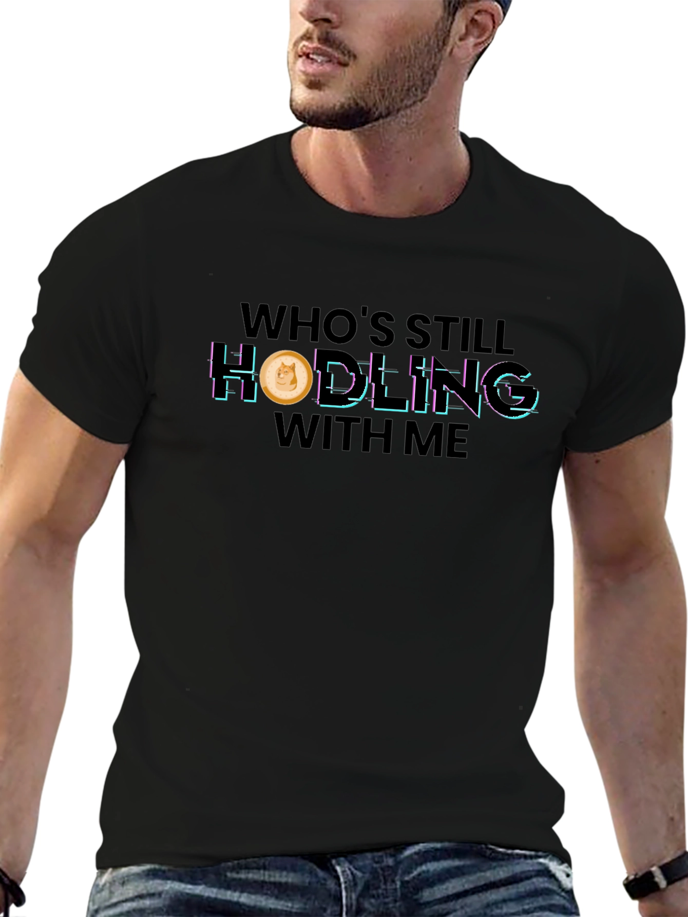Whos Still Hodling? Dogecoin Crypto T-Shirt
