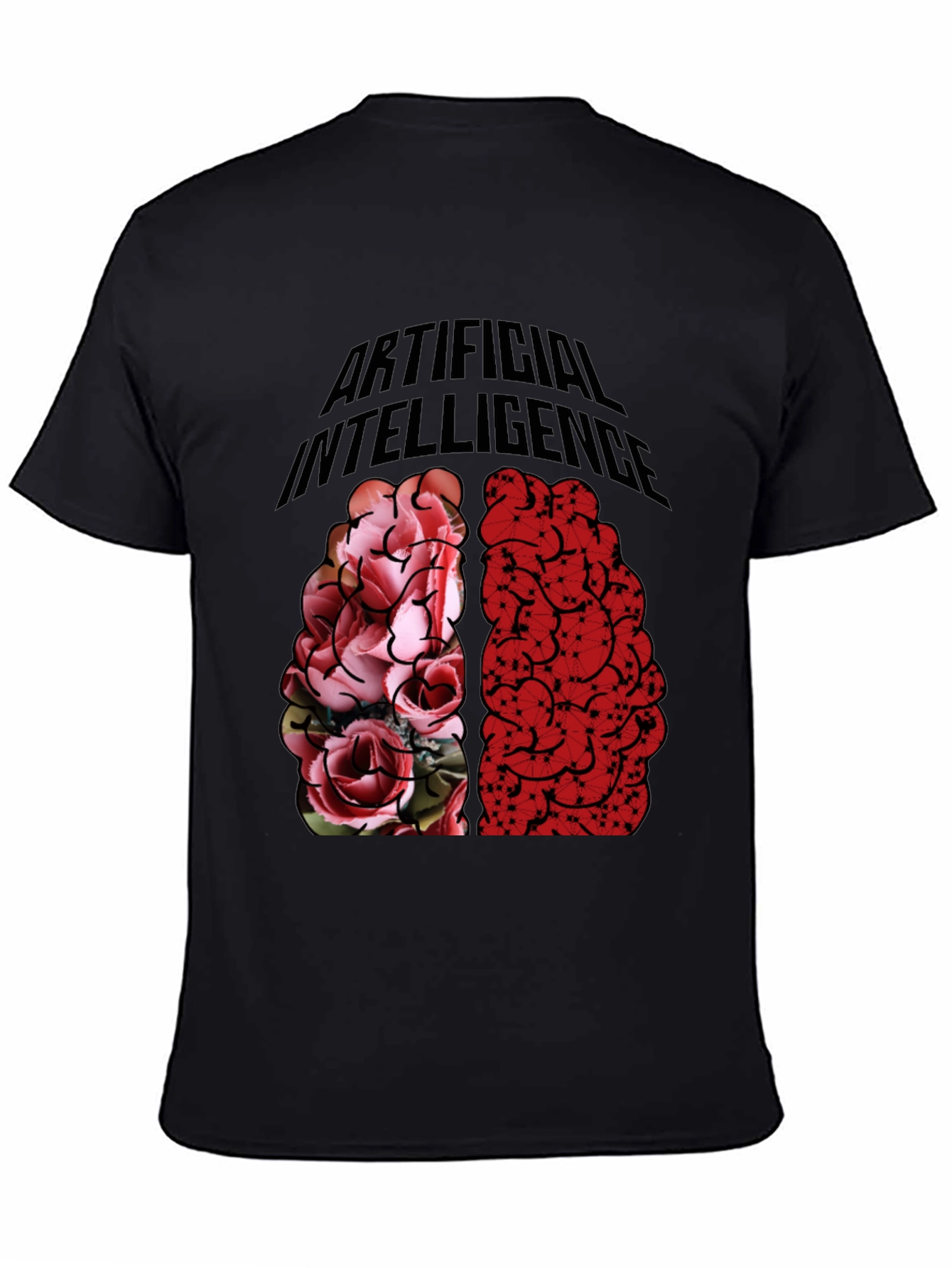 Artificial Intelligence Brain Graphic T-Shirt