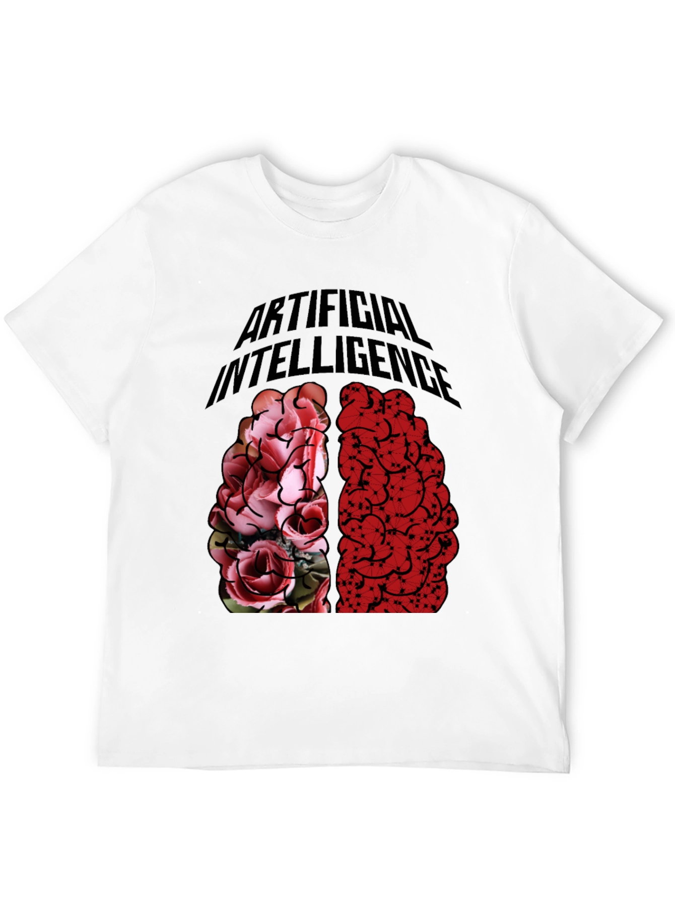 Artificial Intelligence Brain Graphic T-Shirt