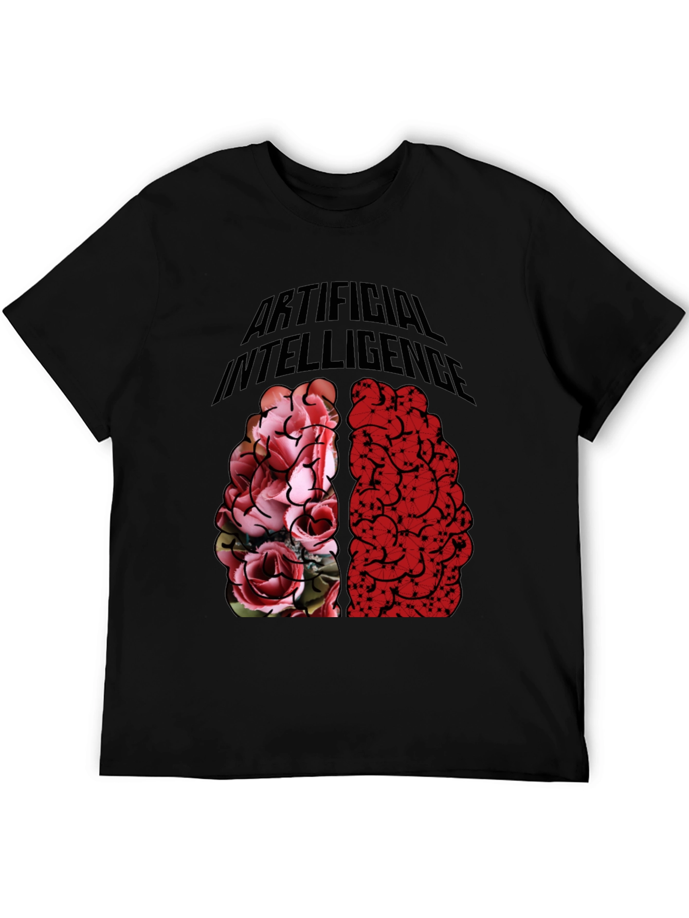 Artificial Intelligence Brain Graphic T-Shirt