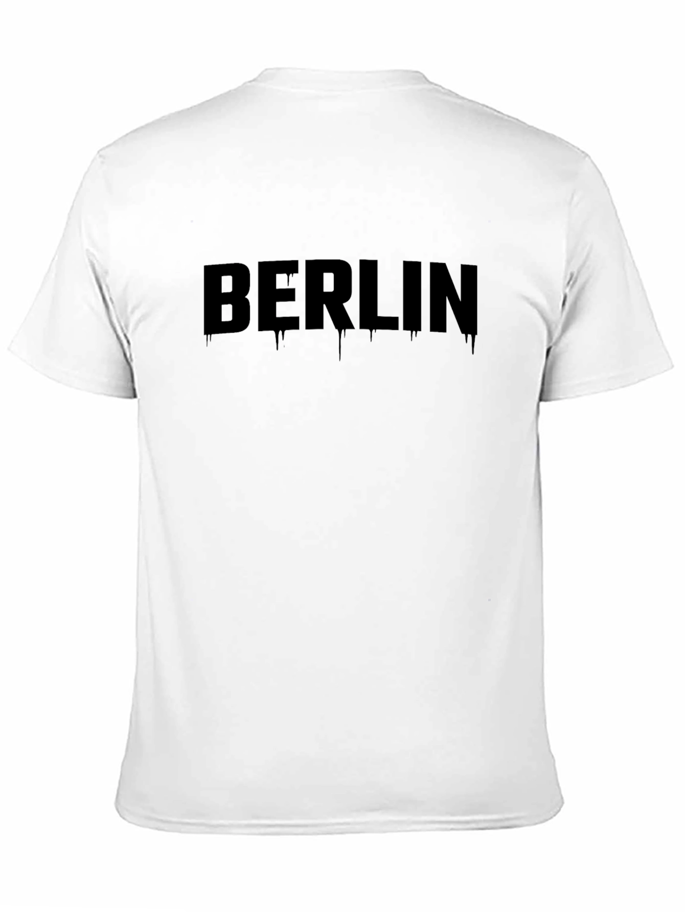 Berlin Graphic Tee - Mens Black Casual T-Shirt