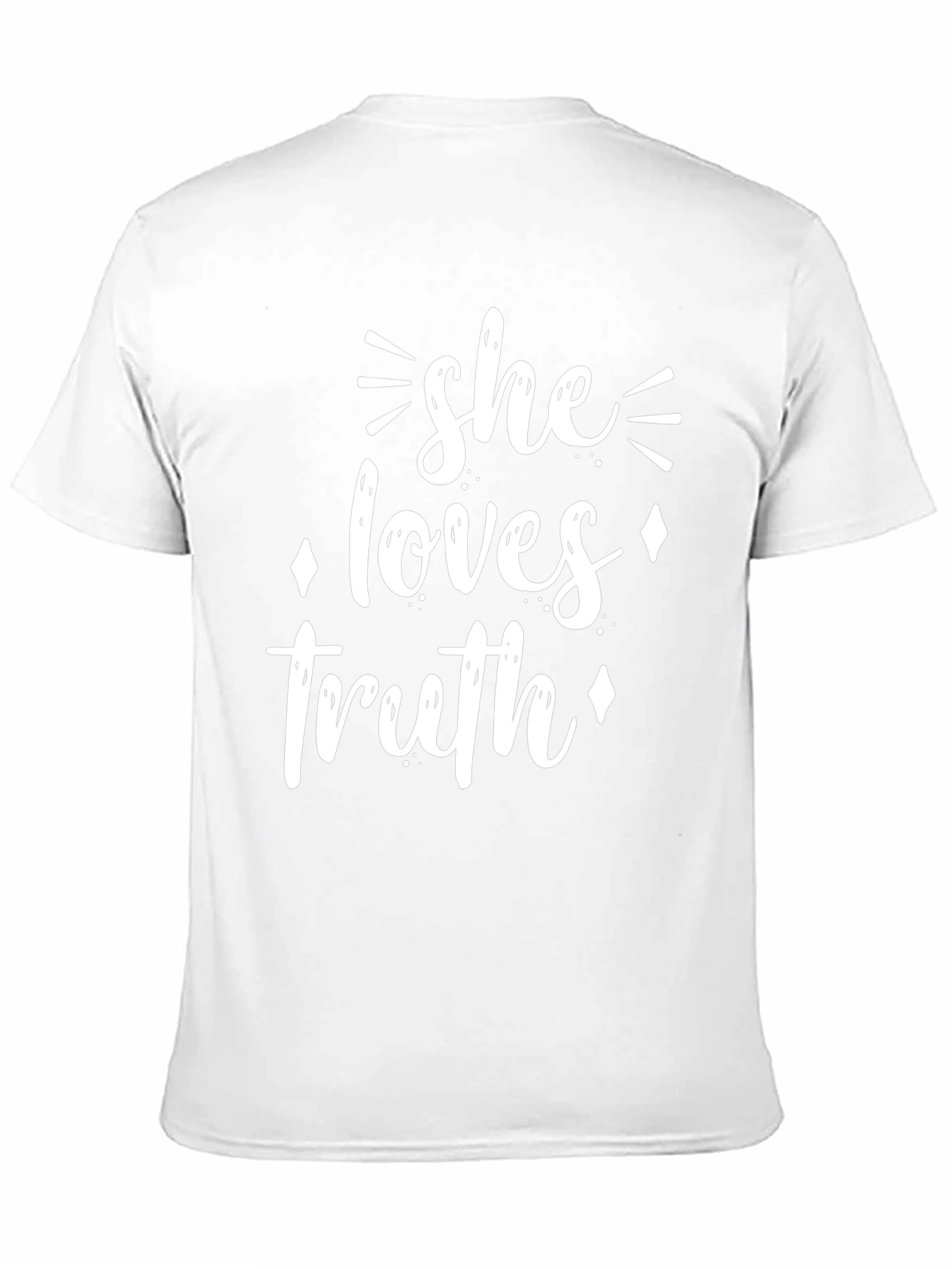 She Loves Truth Graphic Tee - Black T-Shirt