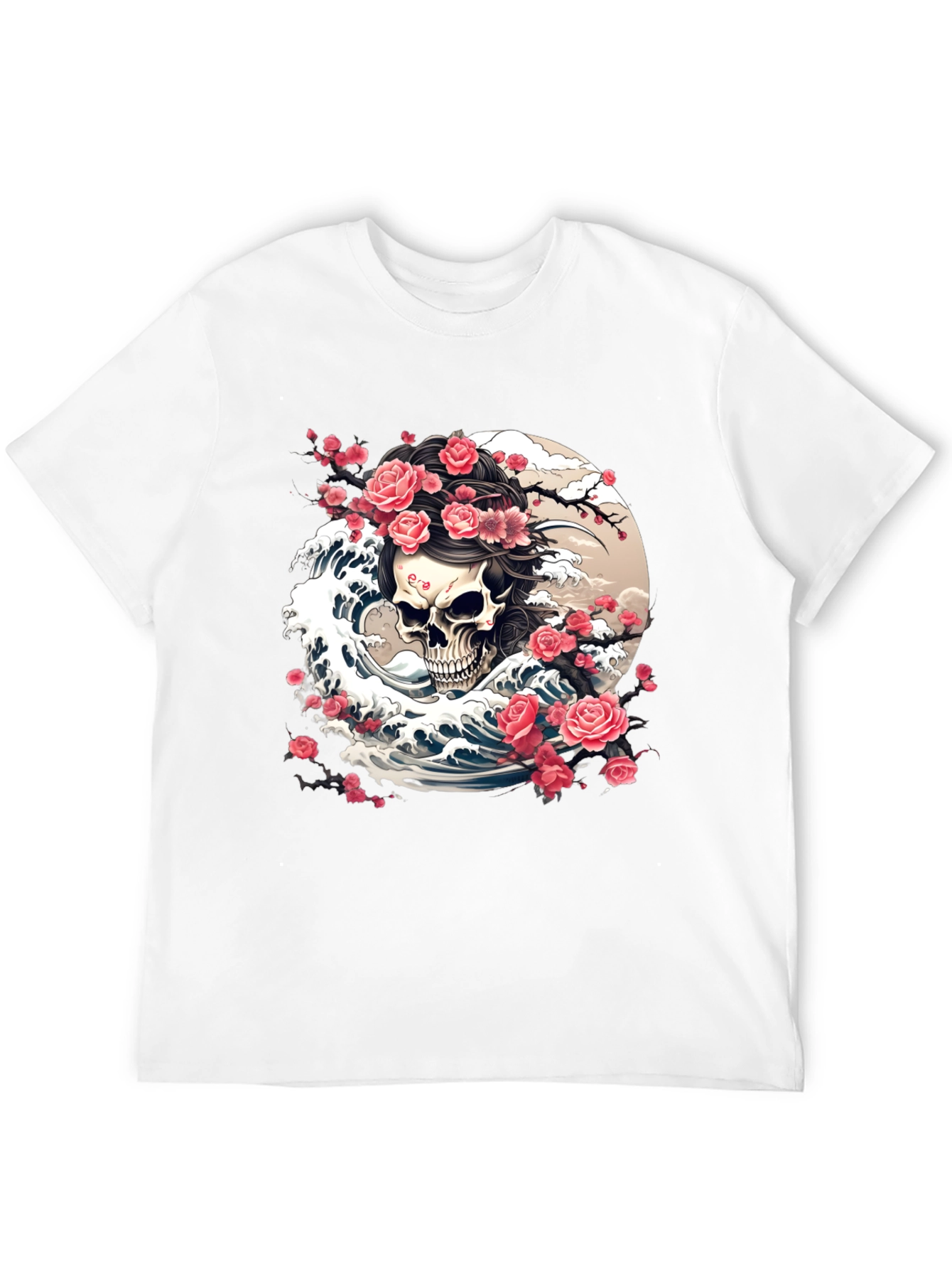 Skull & Roses Graphic Tee