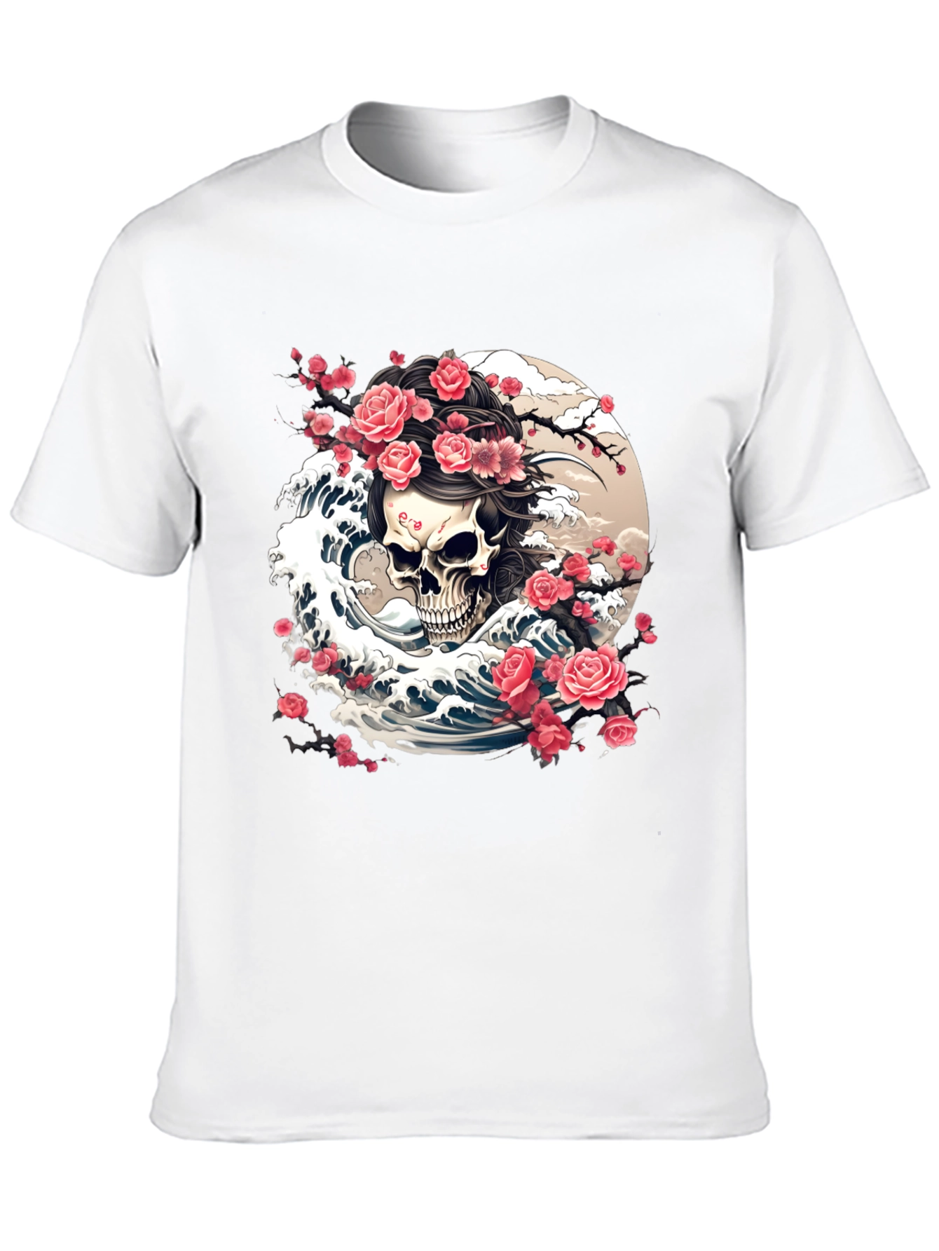 Skull & Roses Graphic Tee
