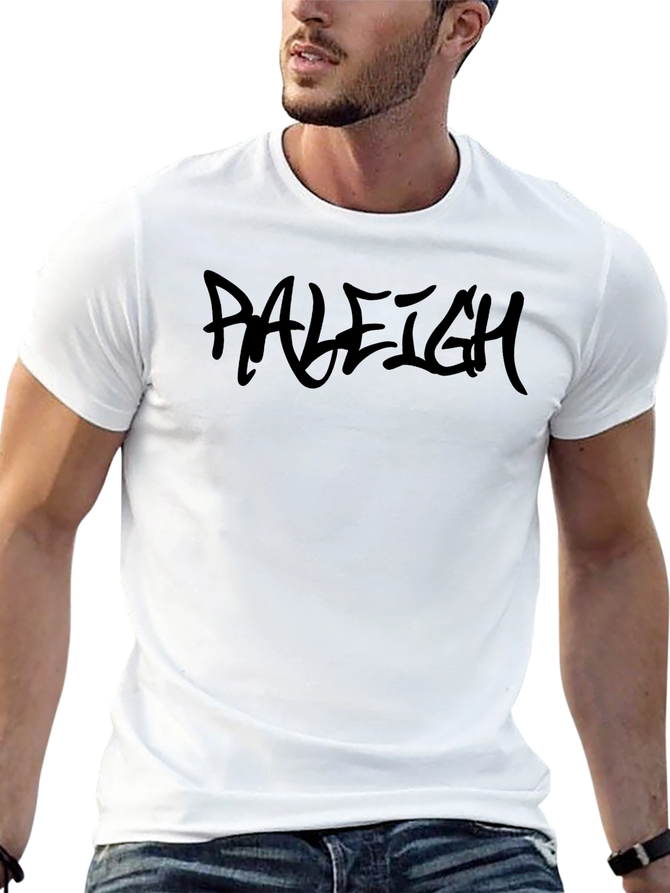 Raleigh Graphic T-Shirt - Bold Urban Style