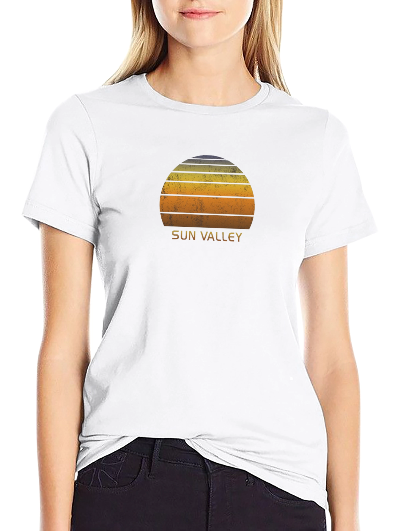 Sun Valley Retro Sunset Graphic Tee