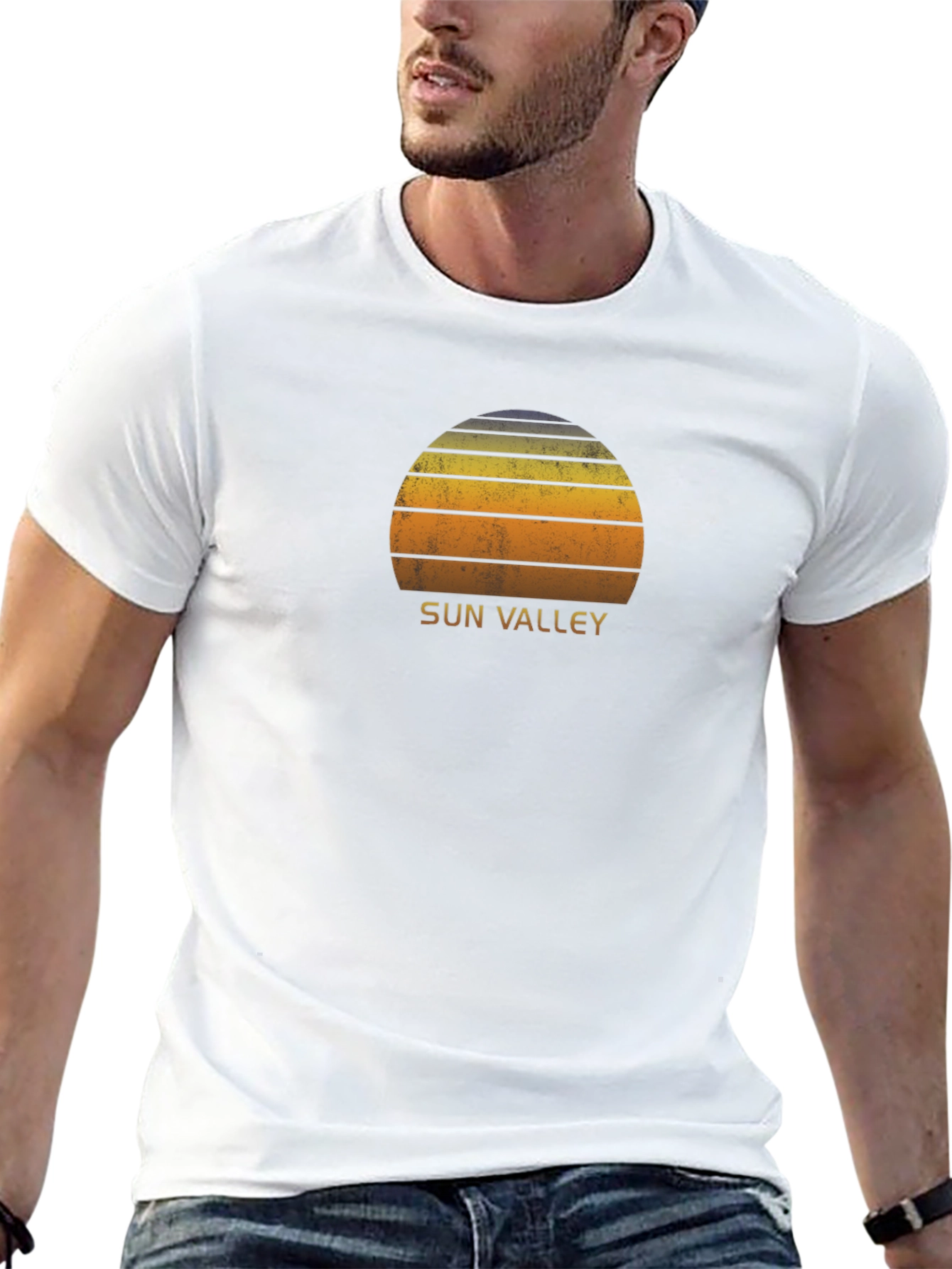 Sun Valley Retro Sunset Graphic Tee