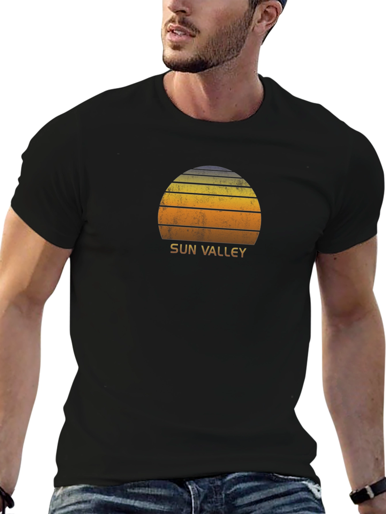 Sun Valley Retro Sunset Graphic Tee