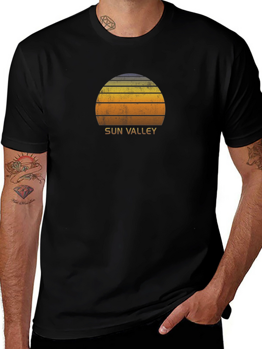 Sun Valley Retro Sunset Graphic Tee