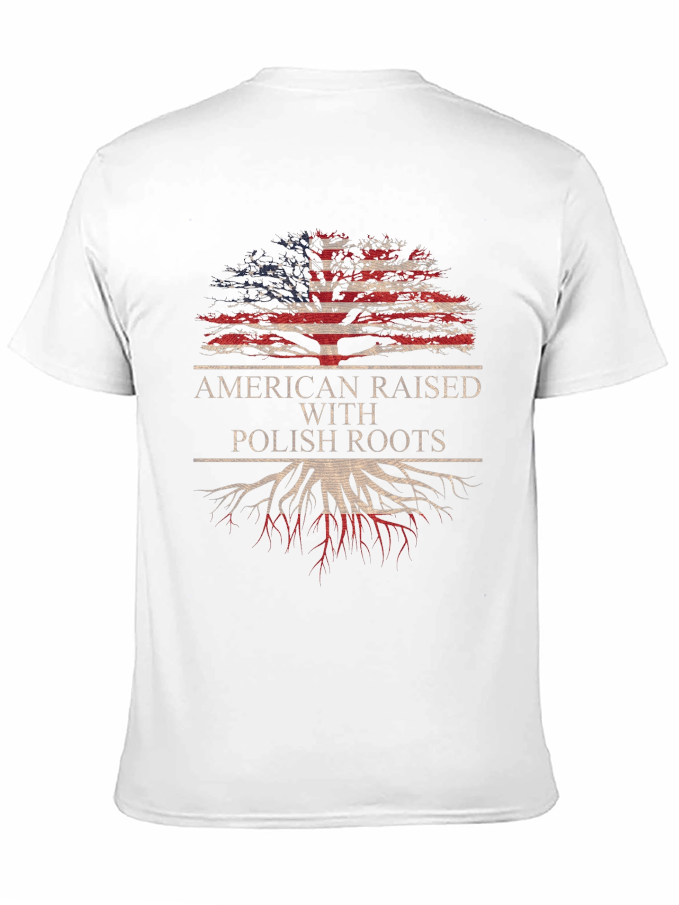 American Raised with Polish Roots Tee