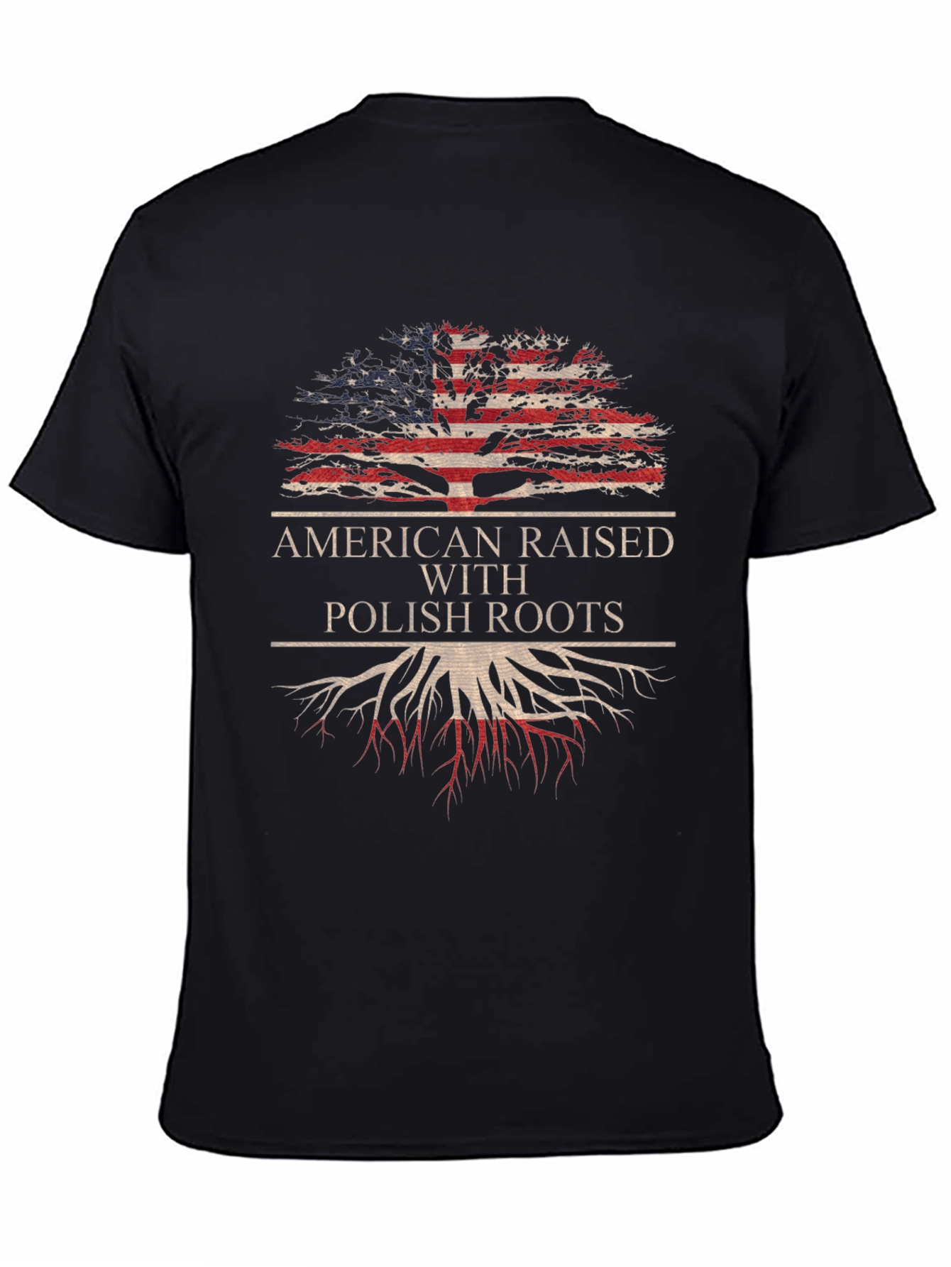 American Raised with Polish Roots Tee
