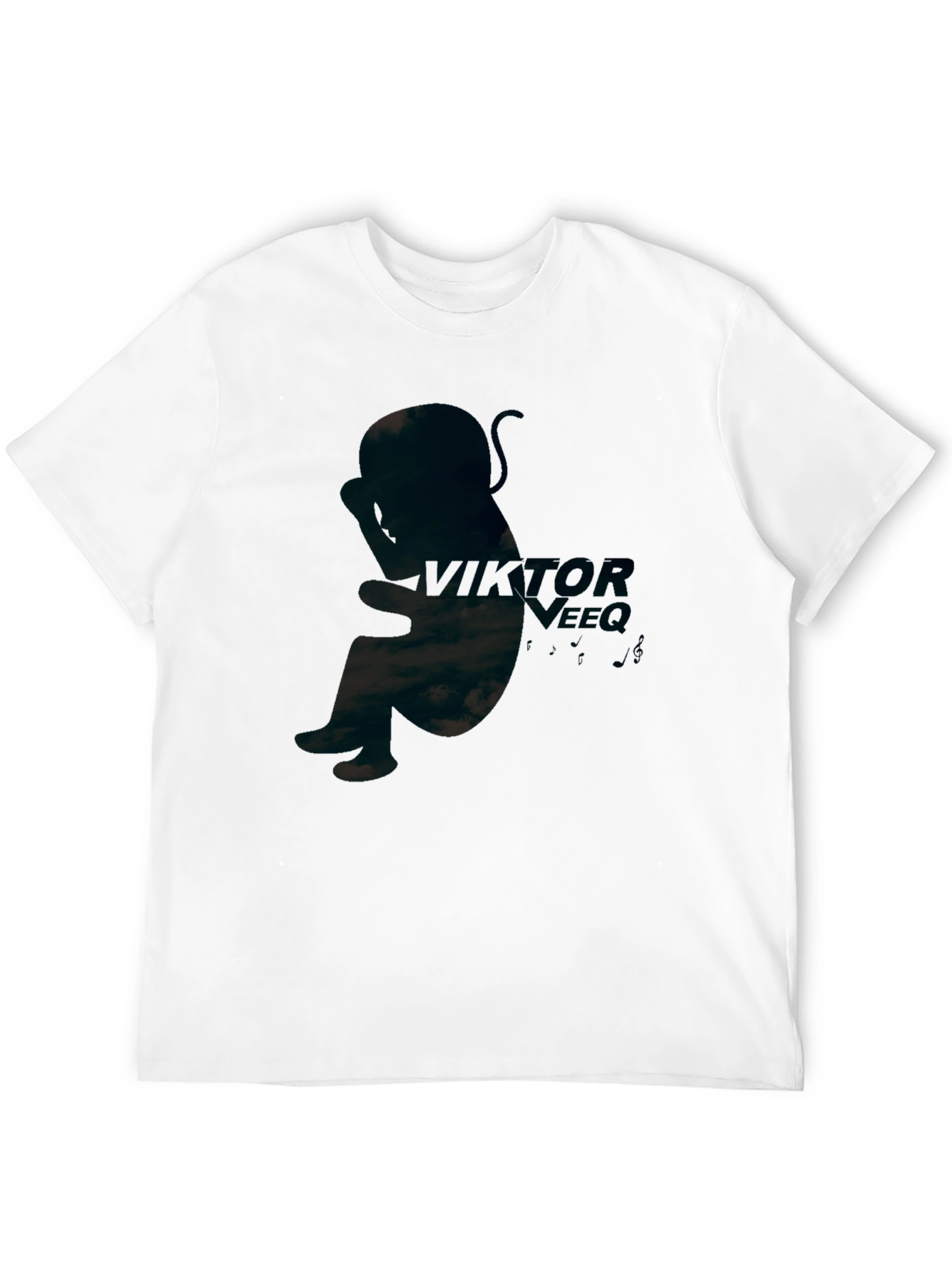 Viktor Veeq Graphic Black T-Shirt