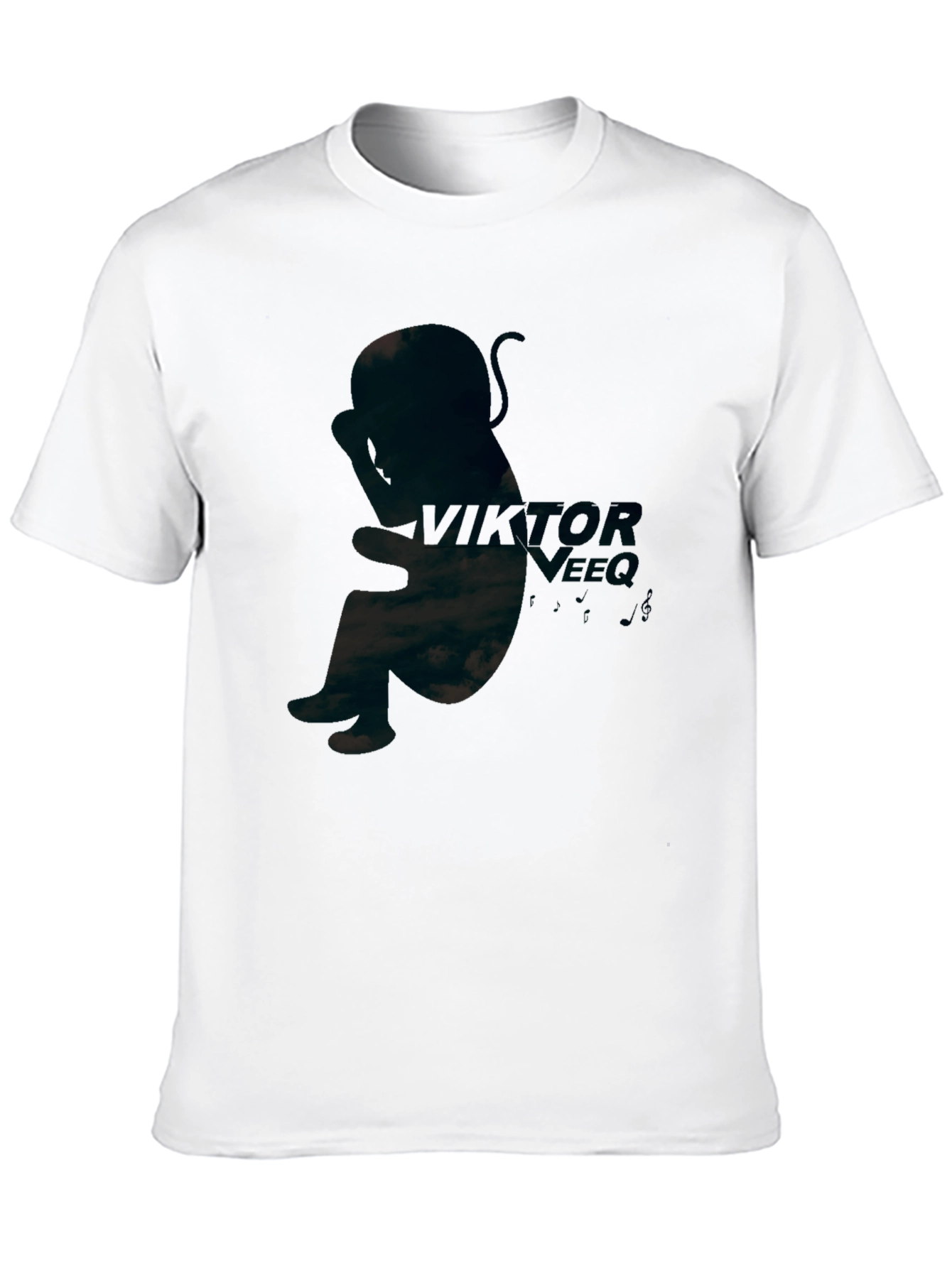 Viktor Veeq Graphic Black T-Shirt