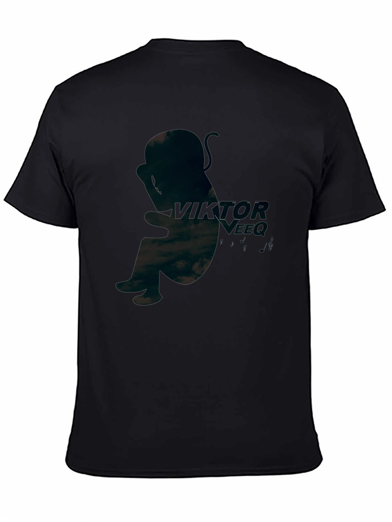 Viktor Veeq Graphic Black T-Shirt